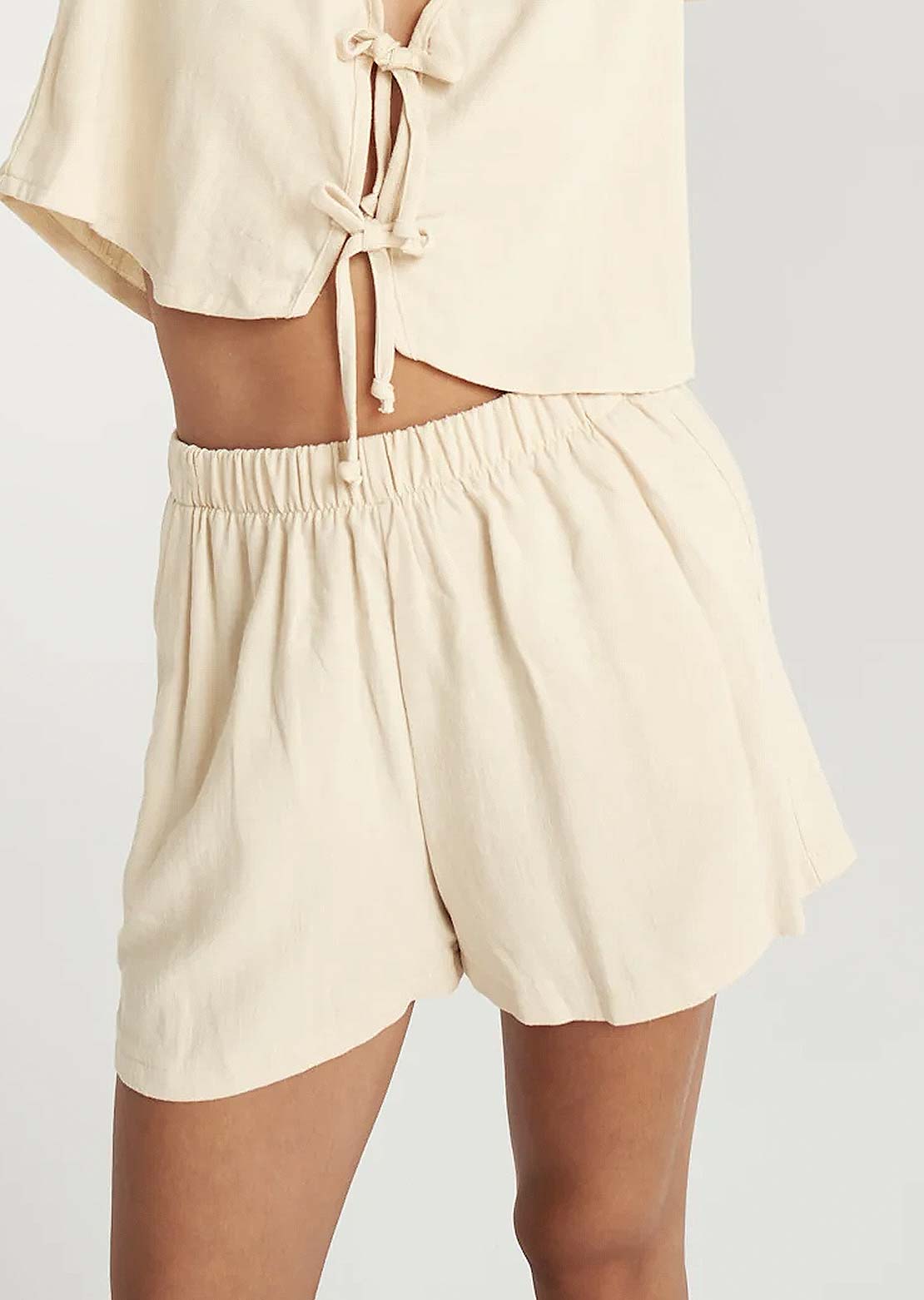 Daily Story Women's Watermelon Shorts Beige