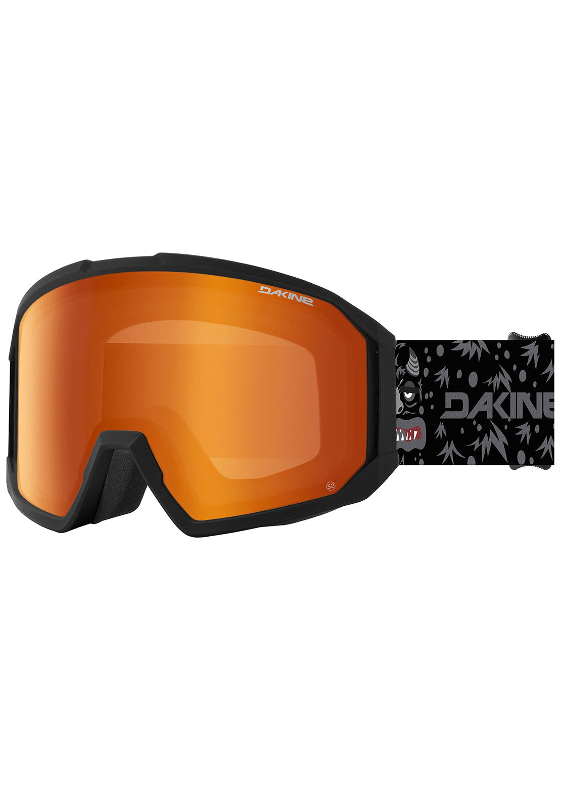 Dakine Junior Playground Snow Goggles Monster/Amber