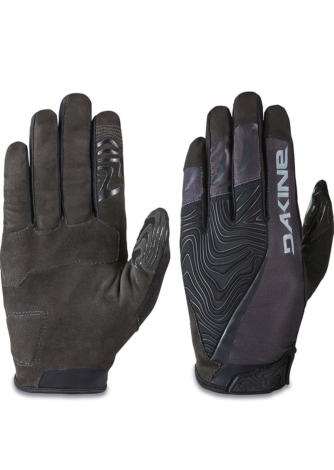 Dakine Men&#39;s Cross-X 2.0 Mountain Bike Gloves Black