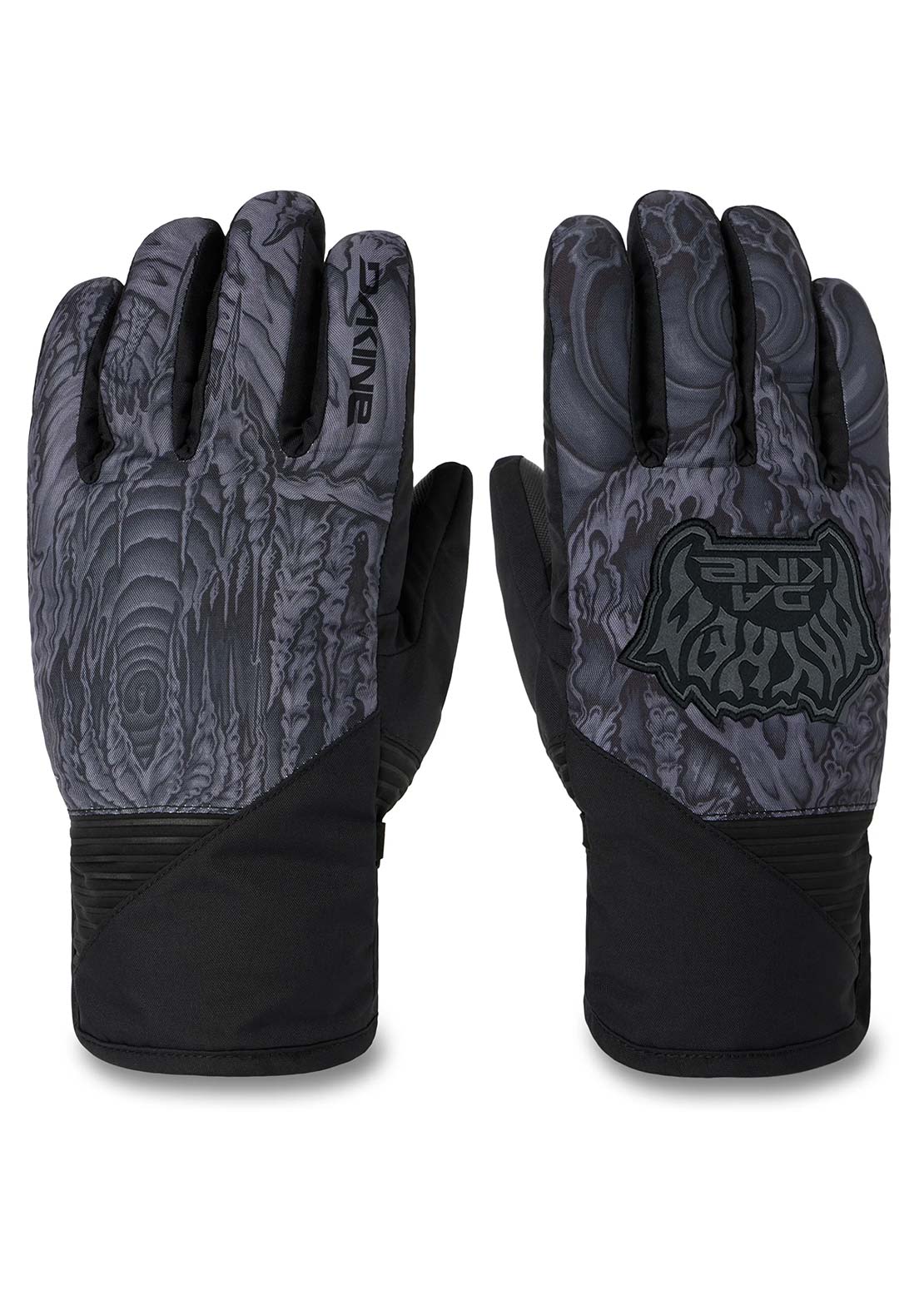 Dakine Men's Crossfire Short Gloves Mayhem Black