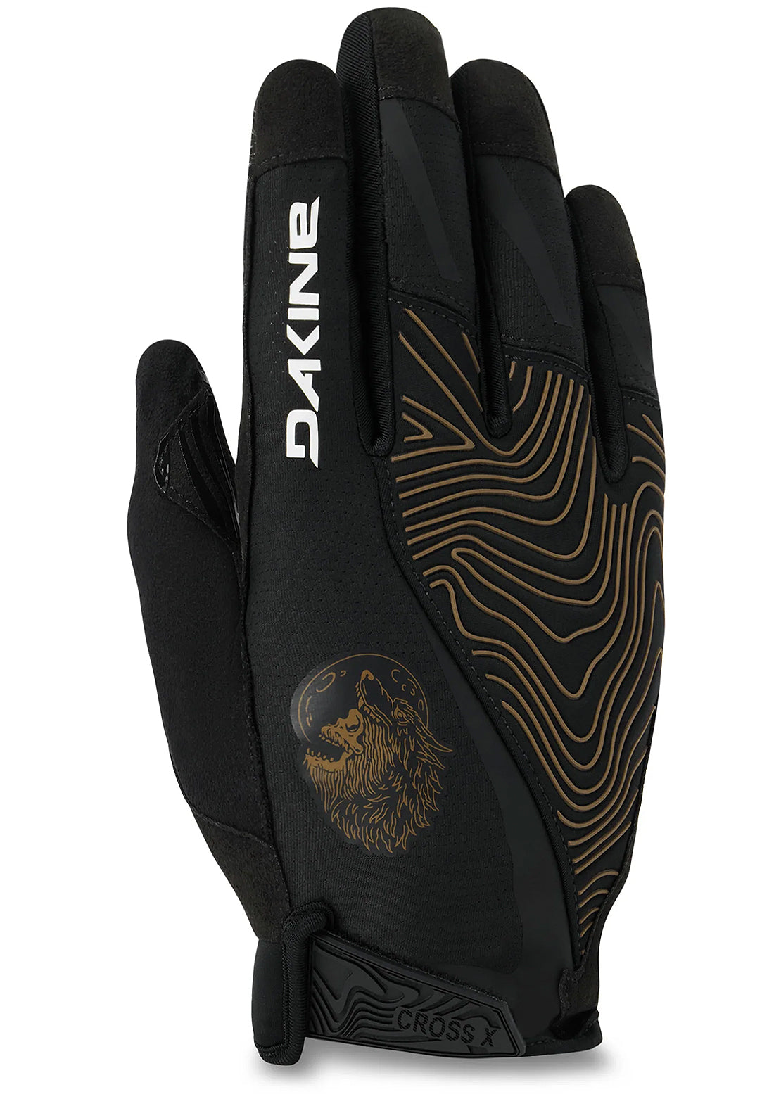 Dakine Men's Team Cross-X 2.0 Graham Agassiz Bike Gloves Aggy Black Noise