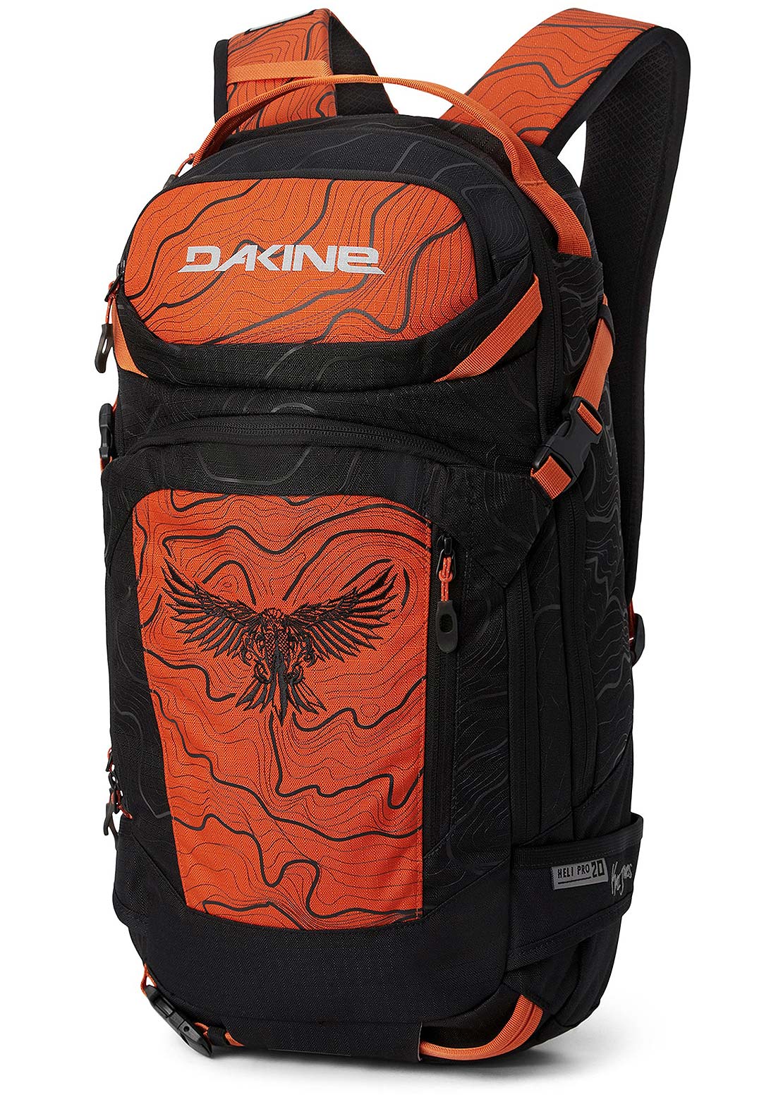Dakine Team Heli Pro 20L Kai Jones Backpack Jones Pureed Pumpkin