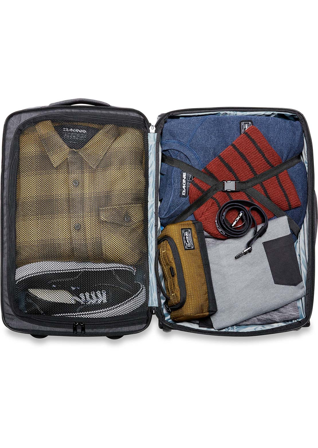 Dakine Unisex Carry On Roller 42L Bag Carbon