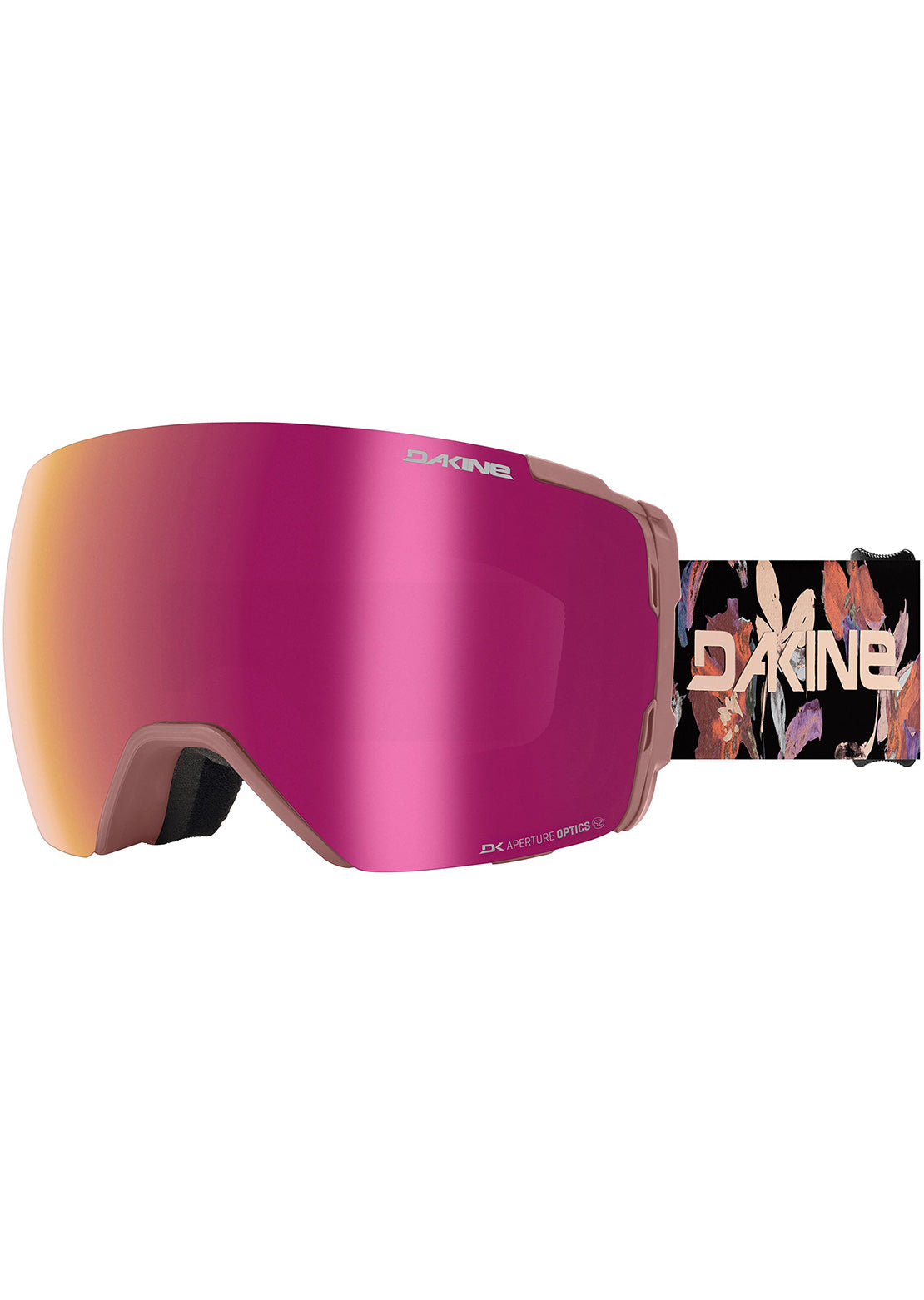 Dakine Unisex Domain Snow Goggles Plus Dark Ephemera/Rose Mirror/Plus Storm Rose