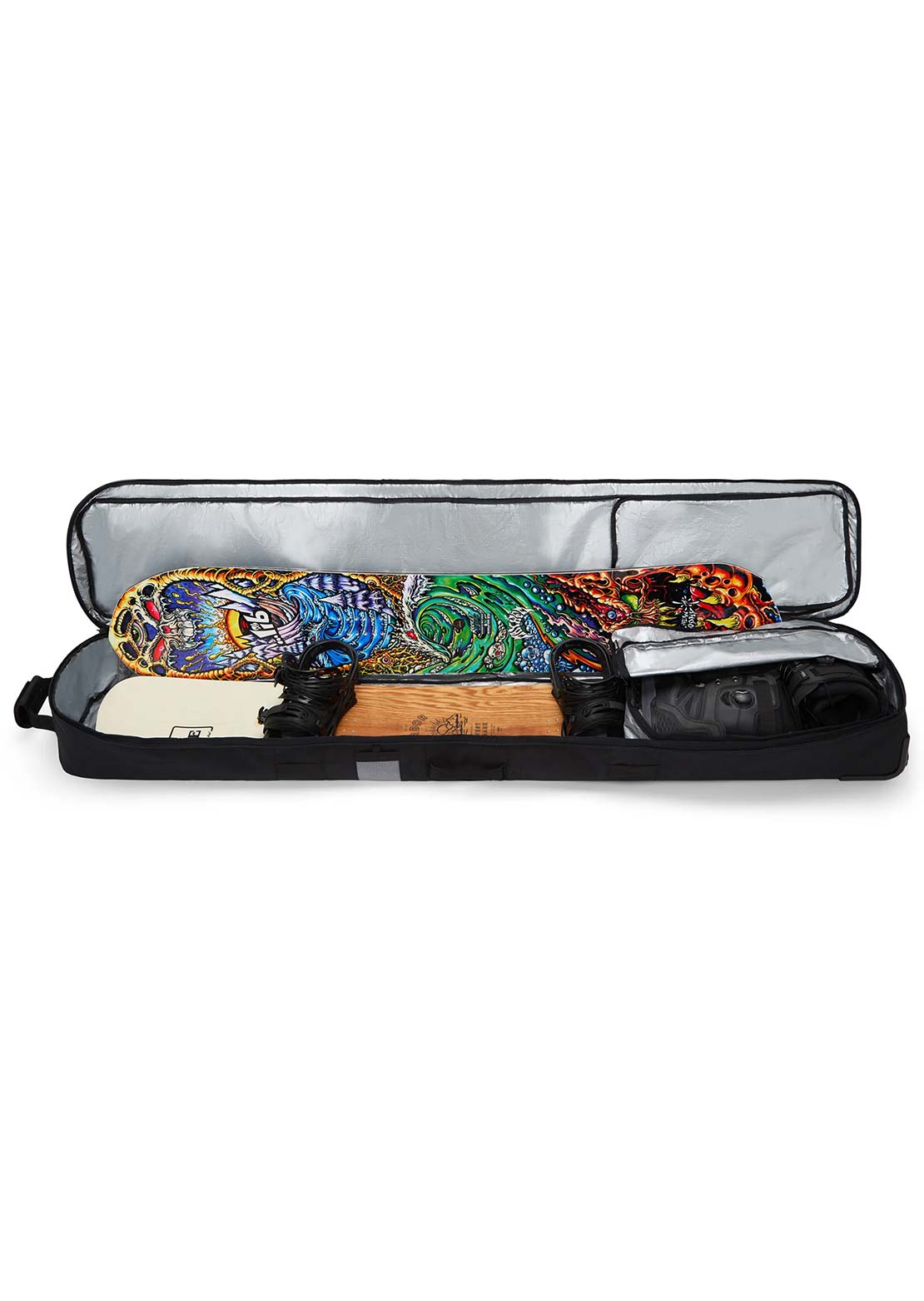Dakine Unisex Low Roller Snowboard Bag Black Coated