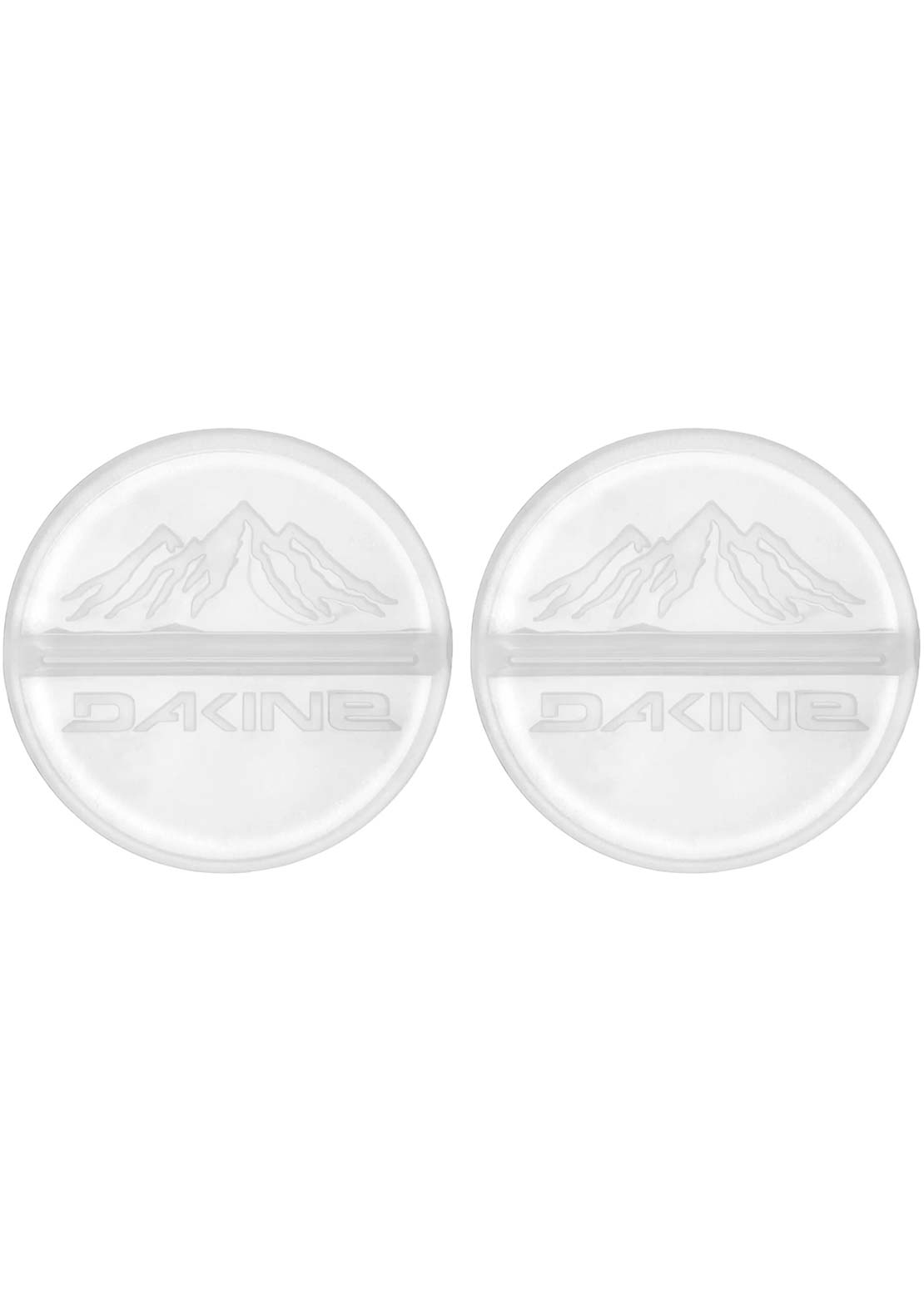 Dakine Unisex Round Scraper Stomp Pads Clear White