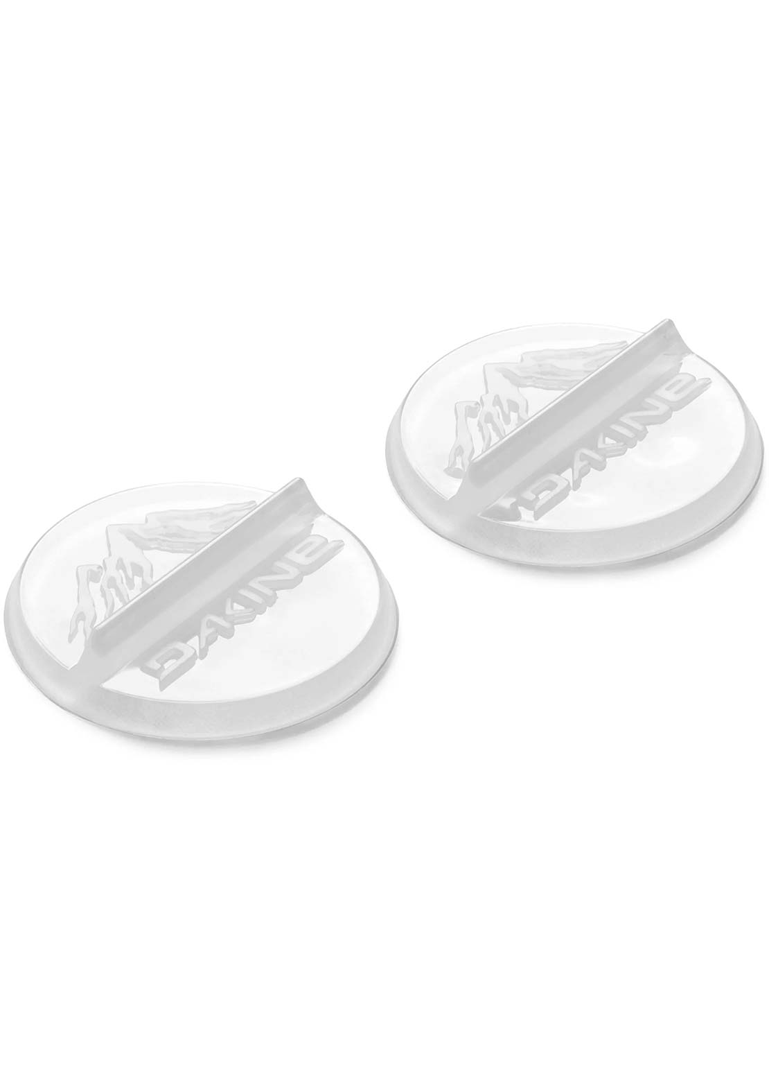 Dakine Unisex Round Scraper Stomp Pads Clear White