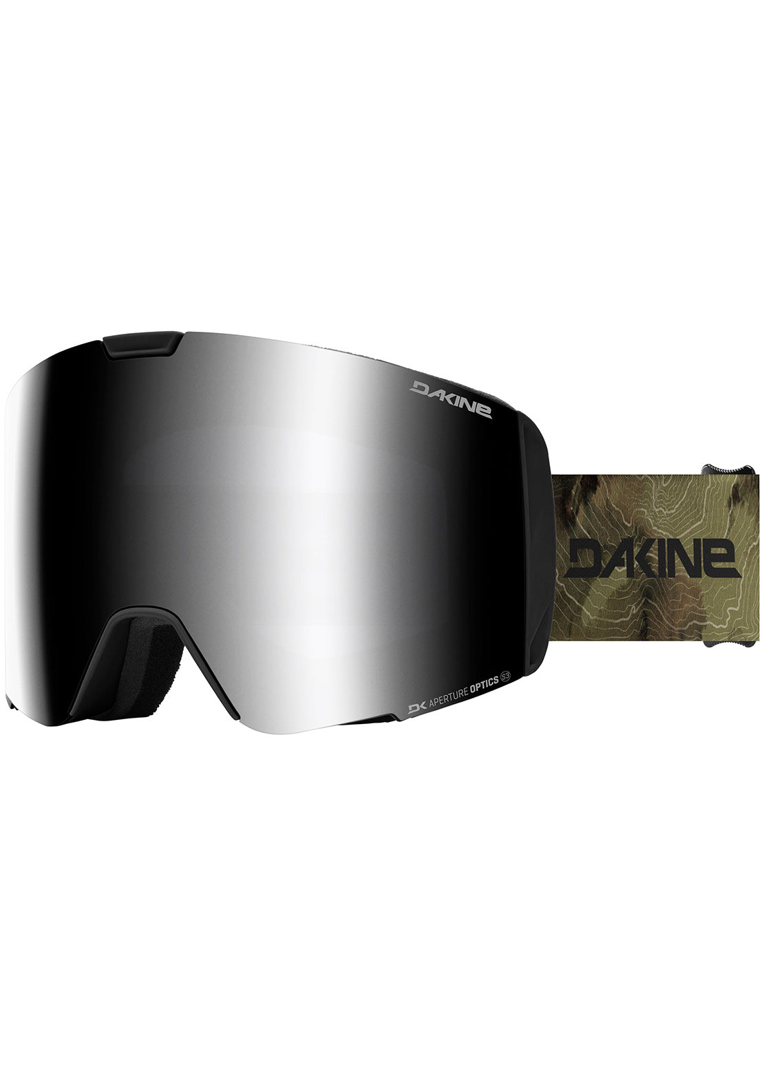Dakine Unisex Sector Snow Goggle Plus Earth Topo/Silver Mirror/Plus Storm Rose