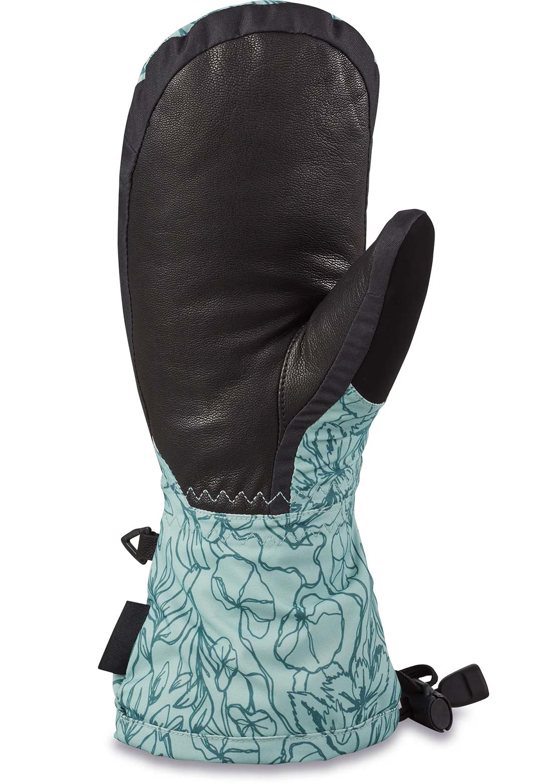Dakine Women's Leather Camino Mitts Poppy Iceberg