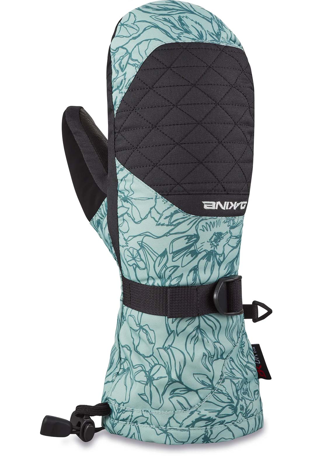 Dakine Women's Leather Camino Mitts Poppy Iceberg