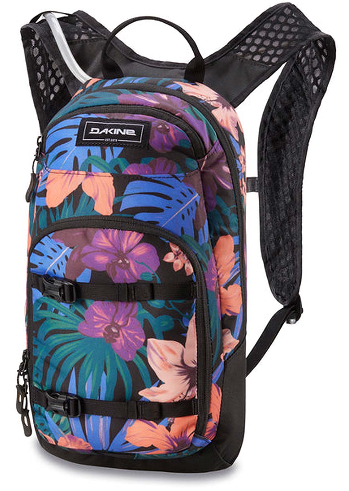 Dakine Women&#39;s Session 8L Hydratation Bike Pack Black Tropidelic