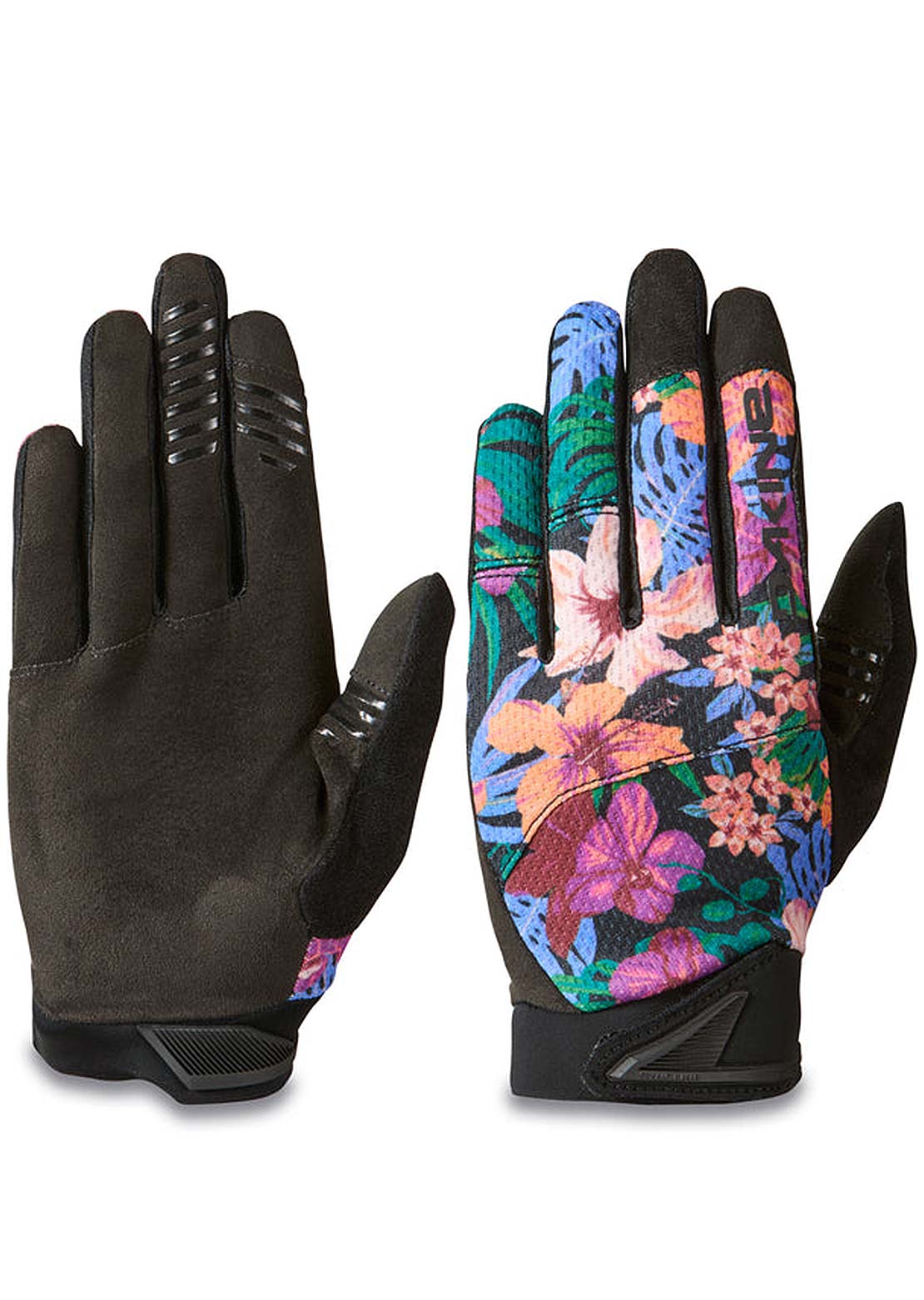 Dakine Women&#39;s Syncline Gel Mountain Bike Gloves Black Tropidelic