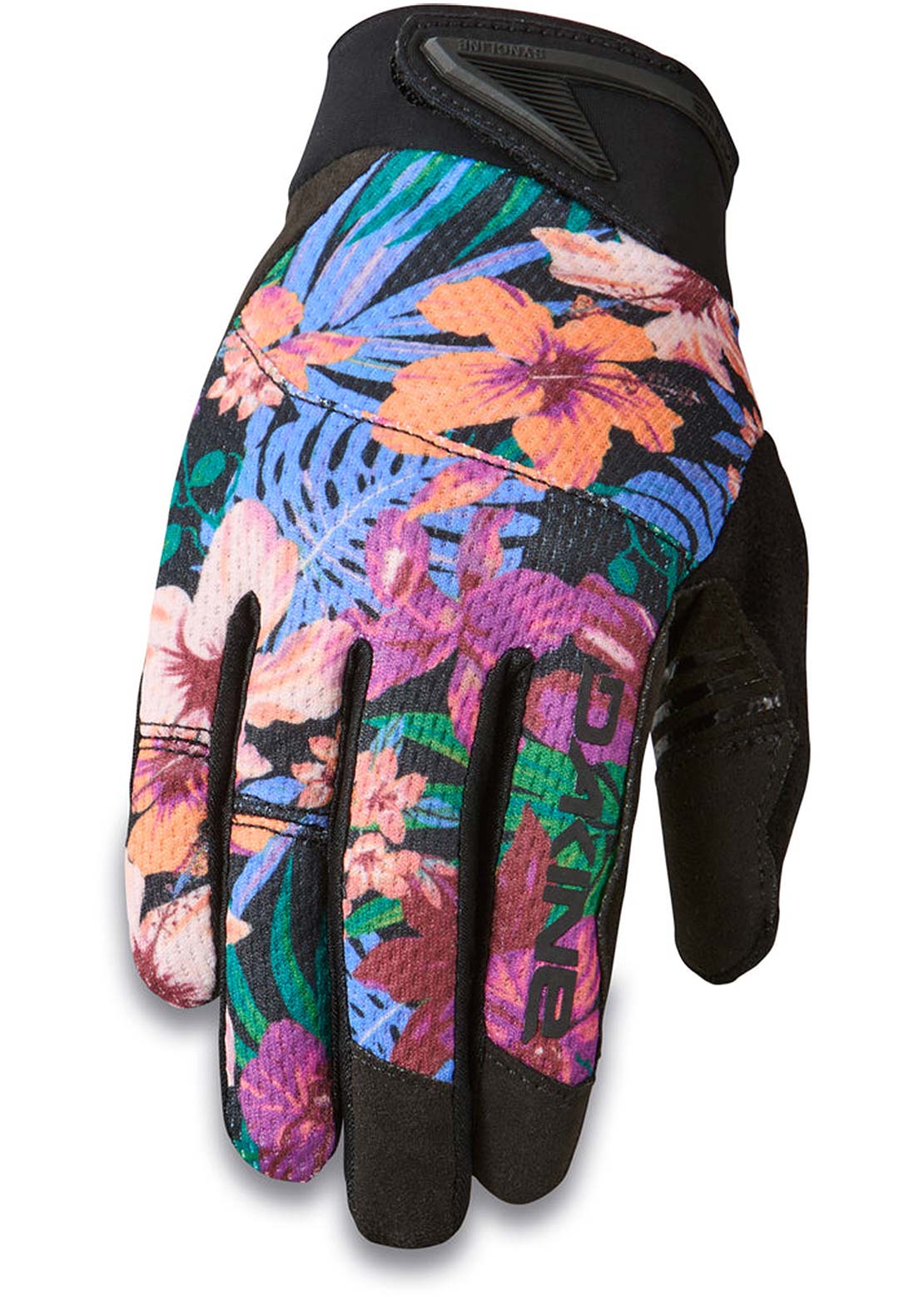 Dakine Women&#39;s Syncline Gel Mountain Bike Gloves Black Tropidelic