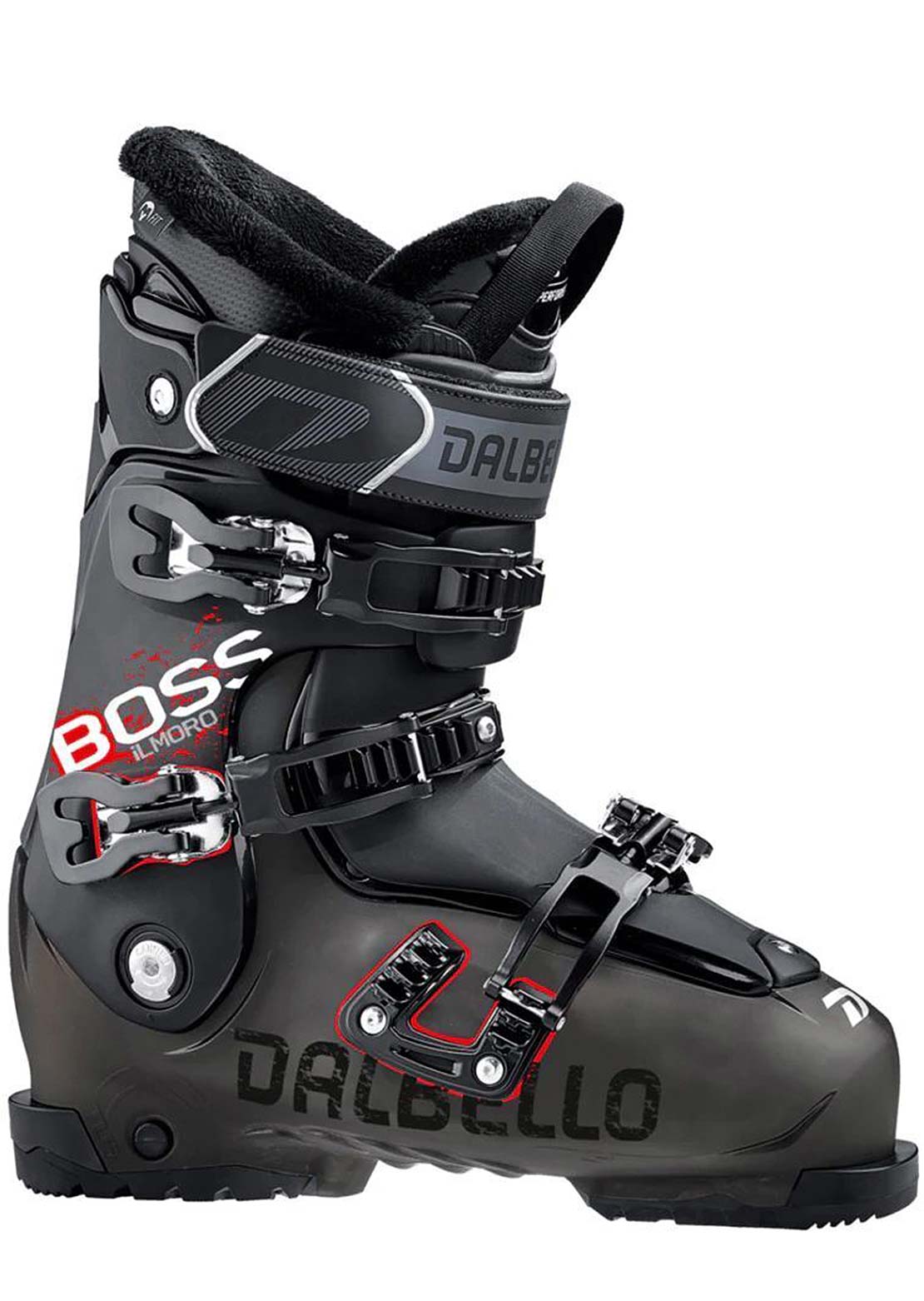 Dalbello Men's IL Moro Boss Ski Boots Black Transparent/Black
