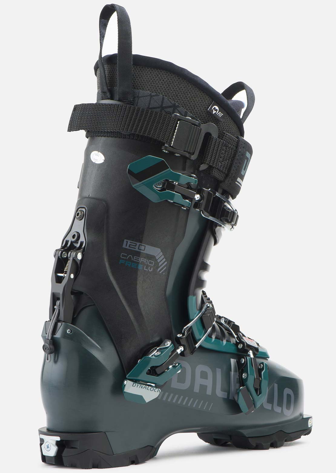 Dalbello Unisex Cabrio LV Free 120 IF Ski Boots Dark Petrol/Black