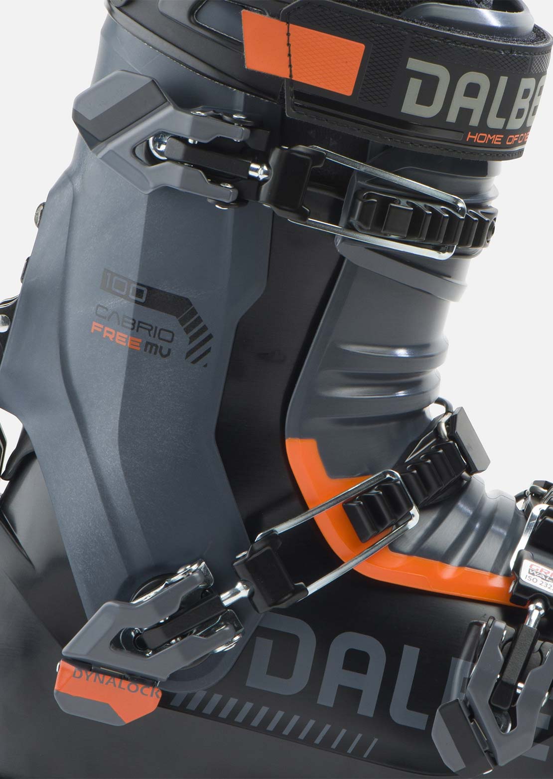 Dalbello Unisex Cabrio MV Free 100 IF Ski Boots Black/Anthracite