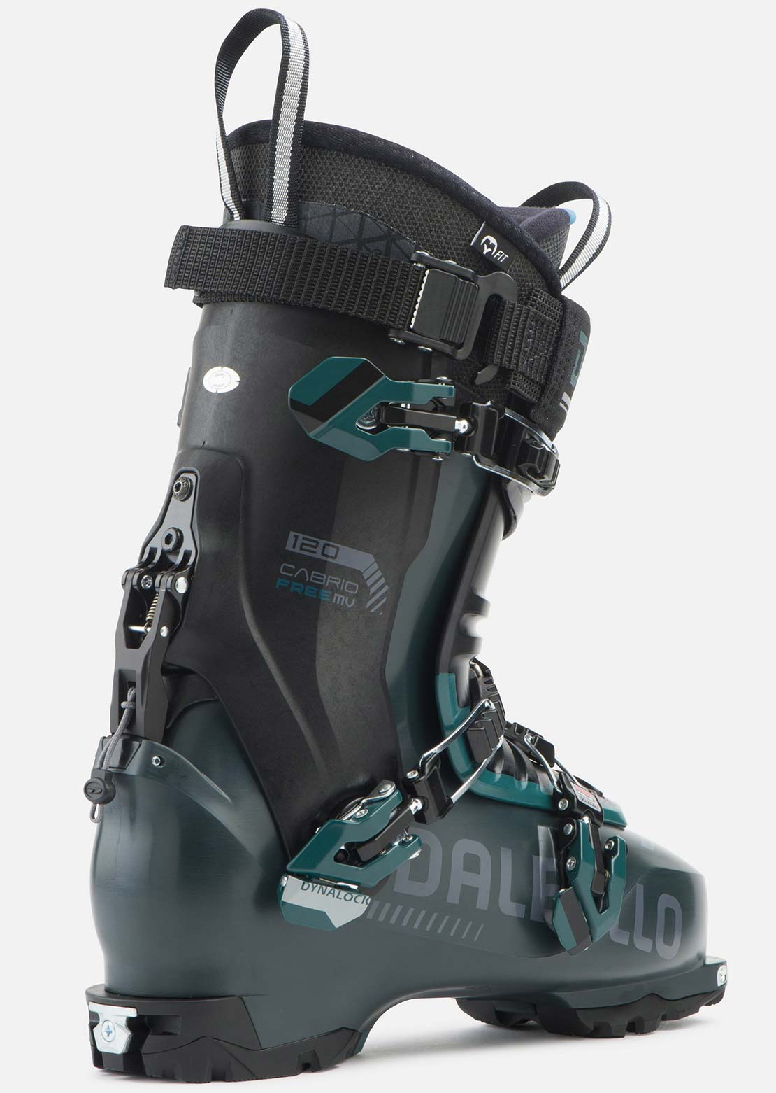 Dalbello Unisex Cabrio MV Free 120 IF Ski Boots Dark Petrol/Black