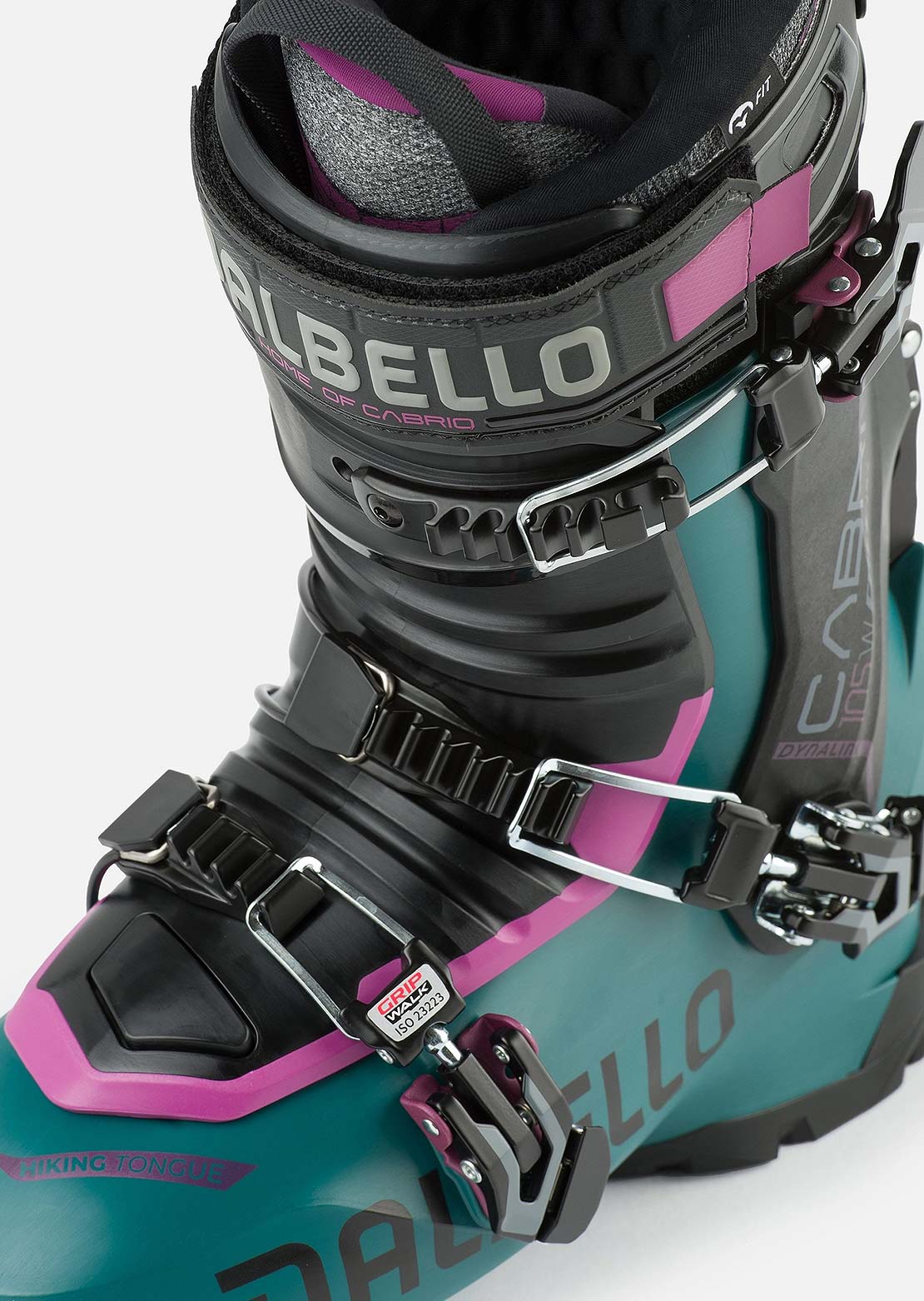 Dalbello Women's Cabrio LV Free 105 IF Ski Boots Jungle Green/Black