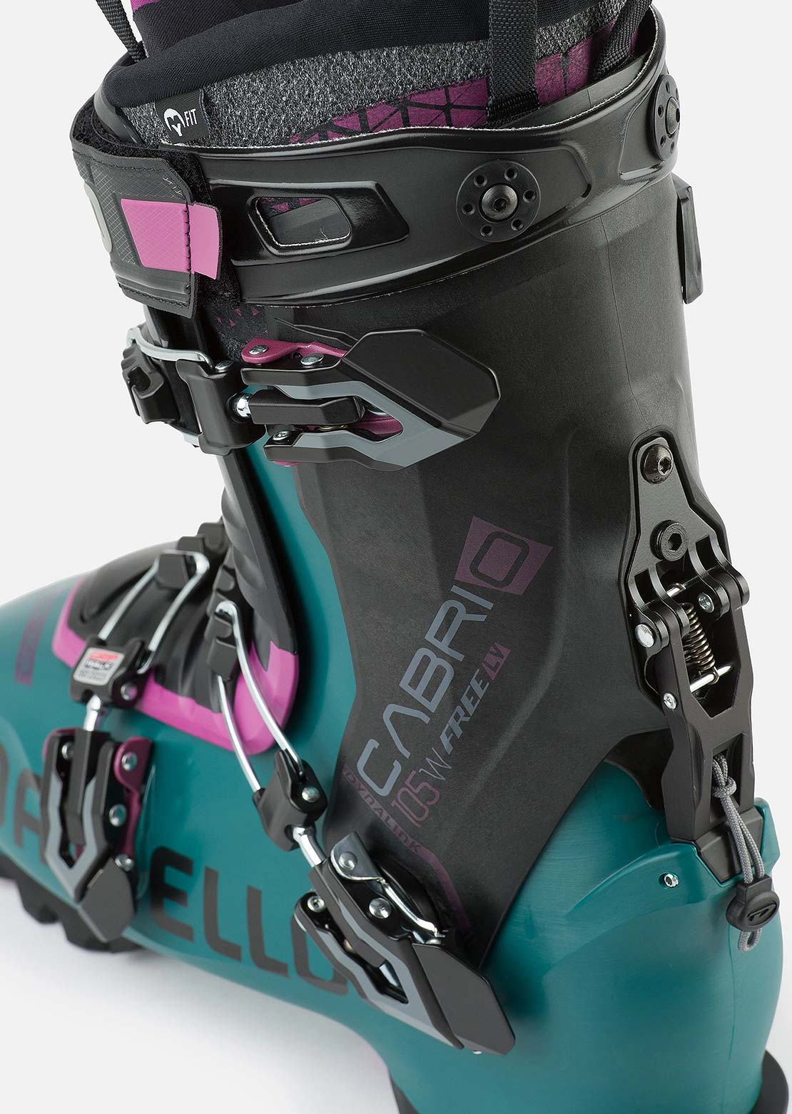 Dalbello Women's Cabrio LV Free 105 IF Ski Boots Jungle Green/Black