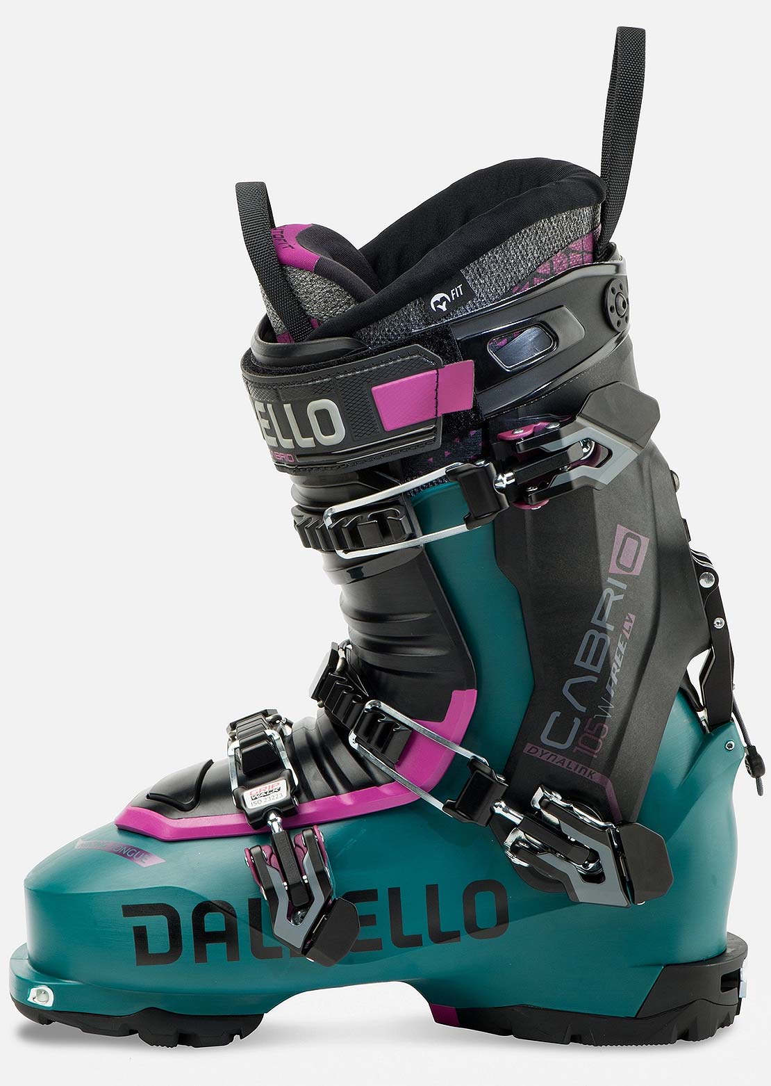Dalbello Women's Cabrio LV Free 105 IF Ski Boots Jungle Green/Black
