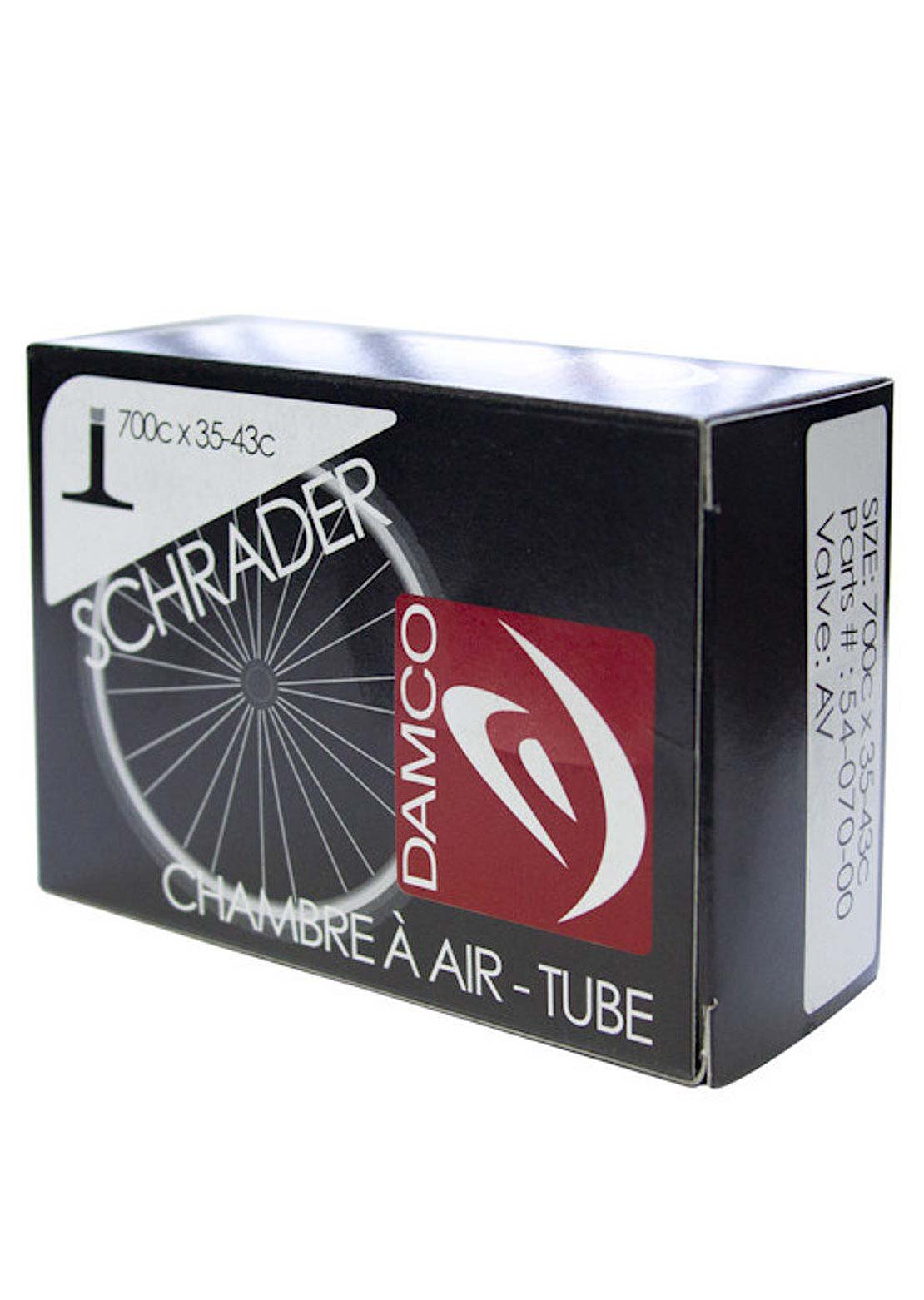 Damco Schrader Valve 700X28/32C Bike Tube