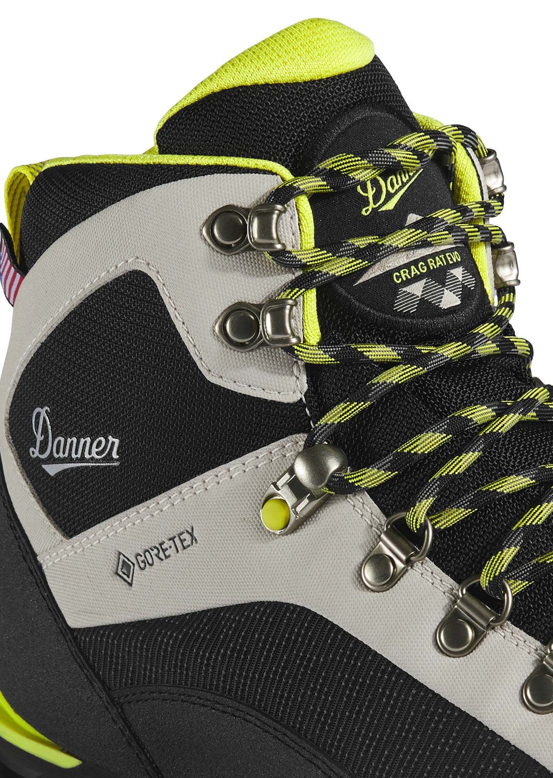Danner Men's Crag Rat EVO 5.5" Boots Ice/Yellow
