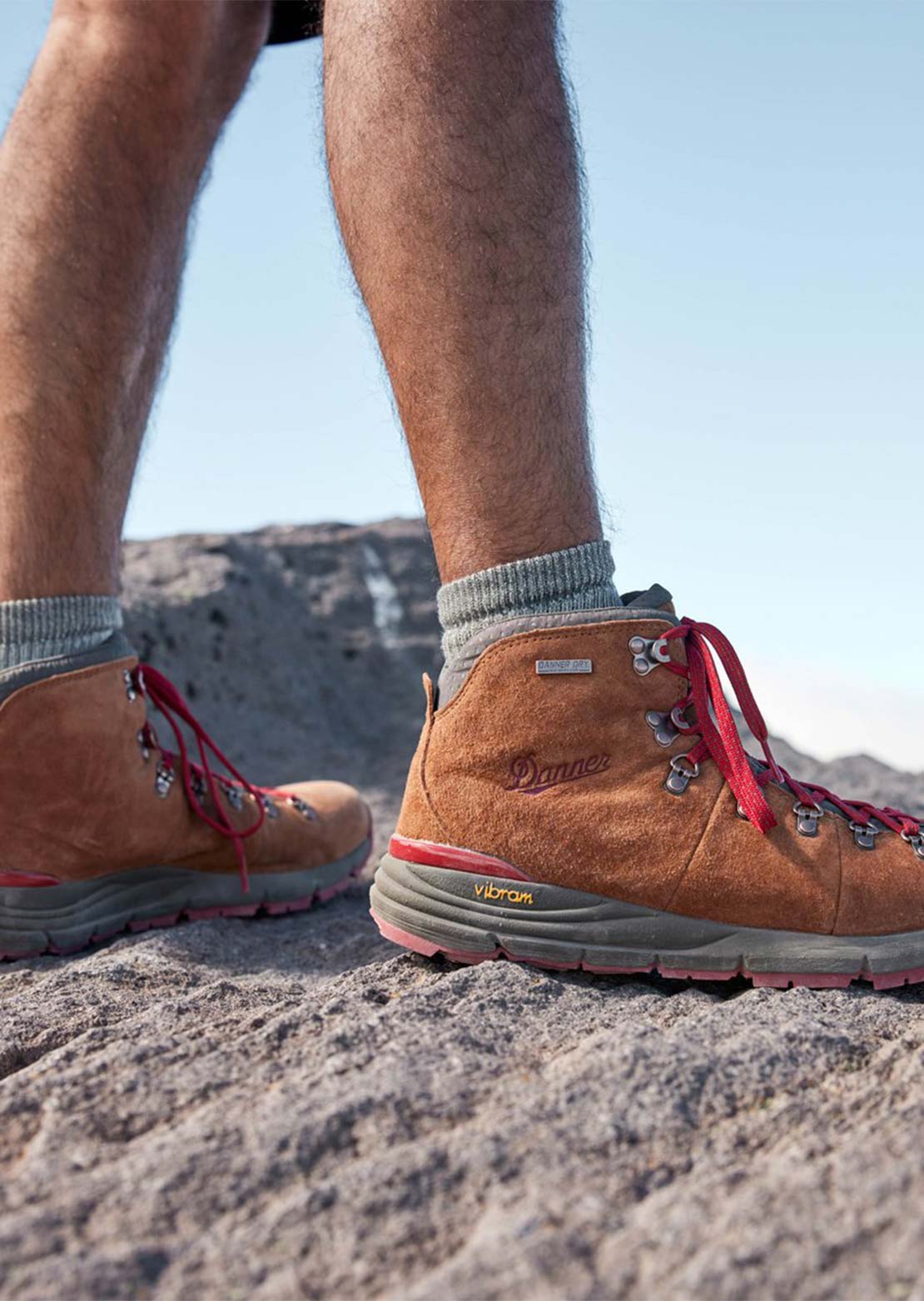 Danner Men's Mountain 600 4.5" Boots Brown/Red