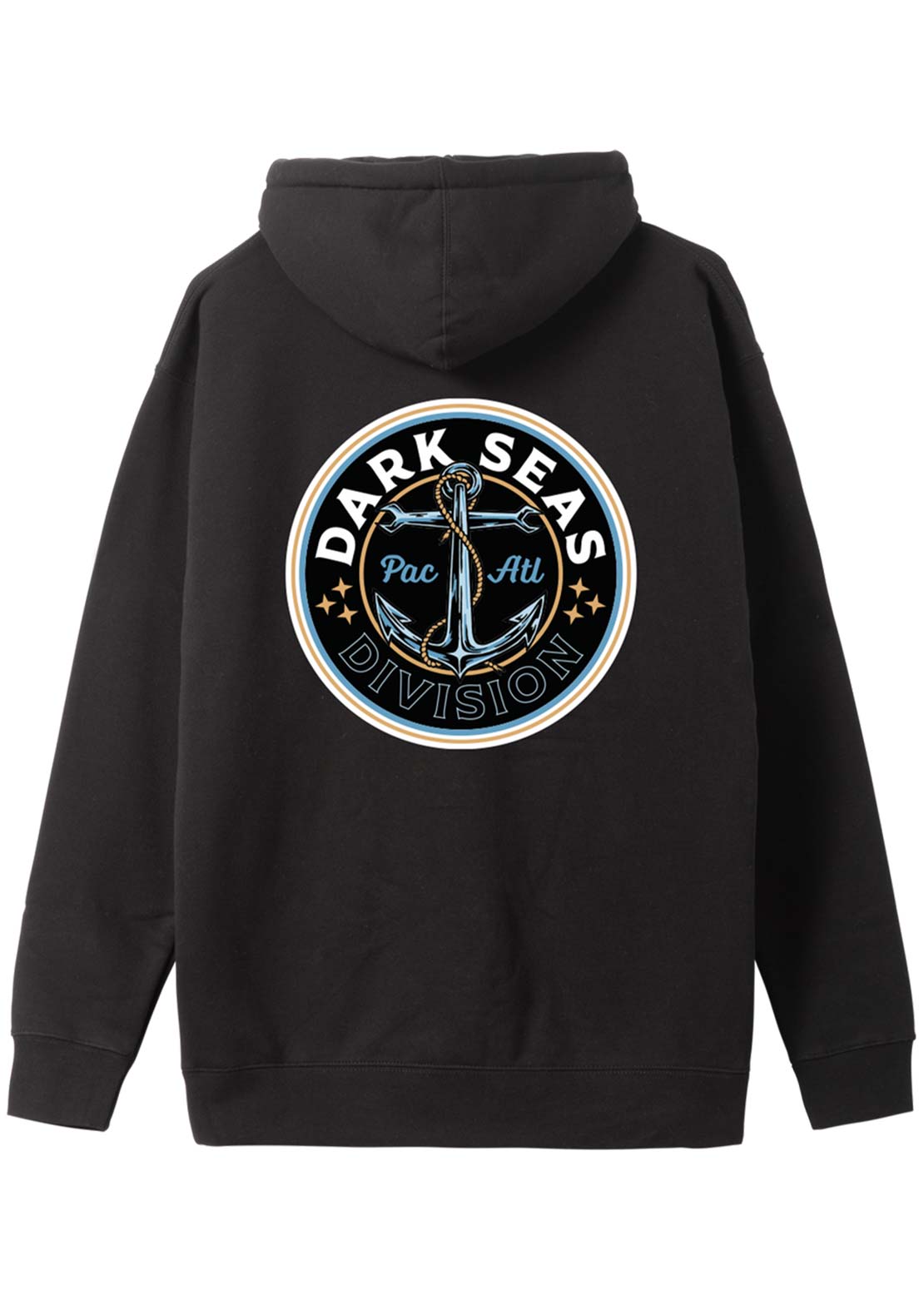 Dark Seas Men's Anchors Up Pullover Hood