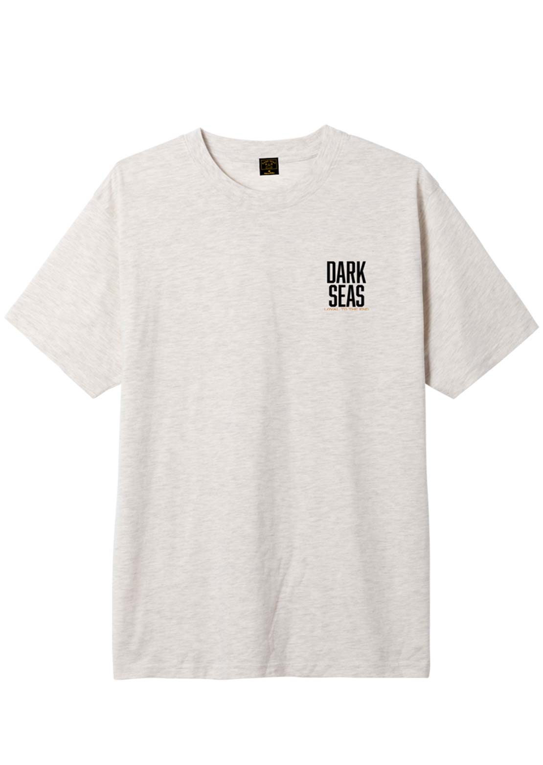 Dark Seas Men's Boykin Mineral Wash T-Shirt Heather Oatmeal