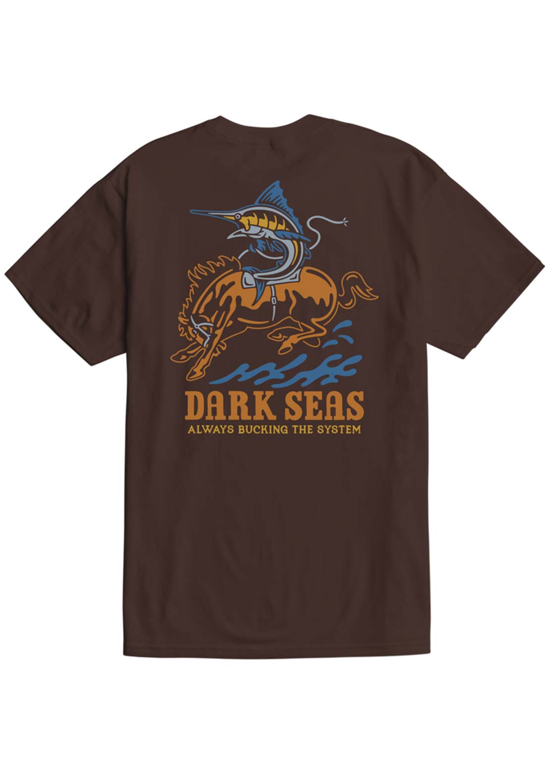 Dark Seas Men's Buck The System T-Shirt