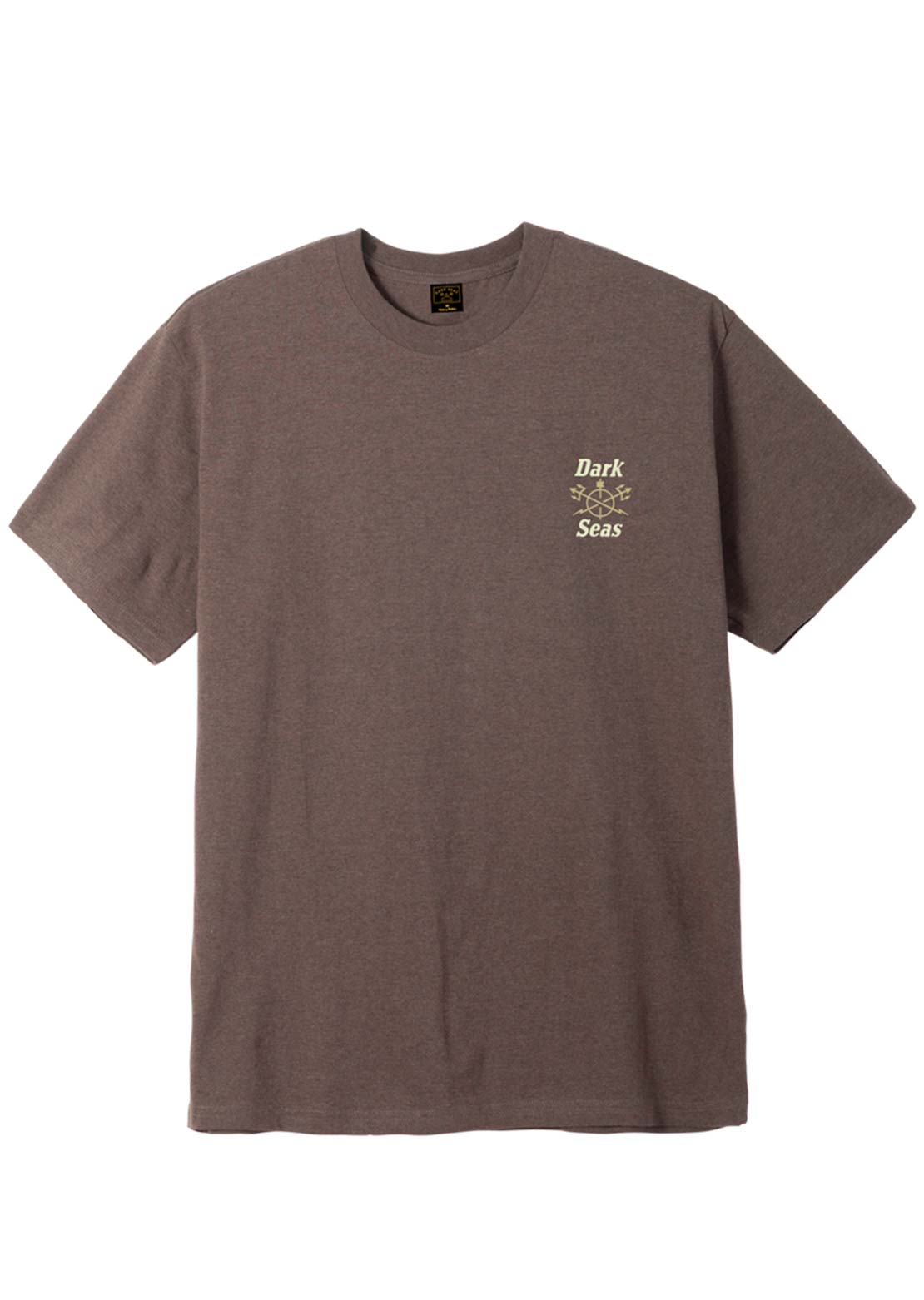 Dark Seas Men's Buck Wild Blended T-Shirt Heather Brown