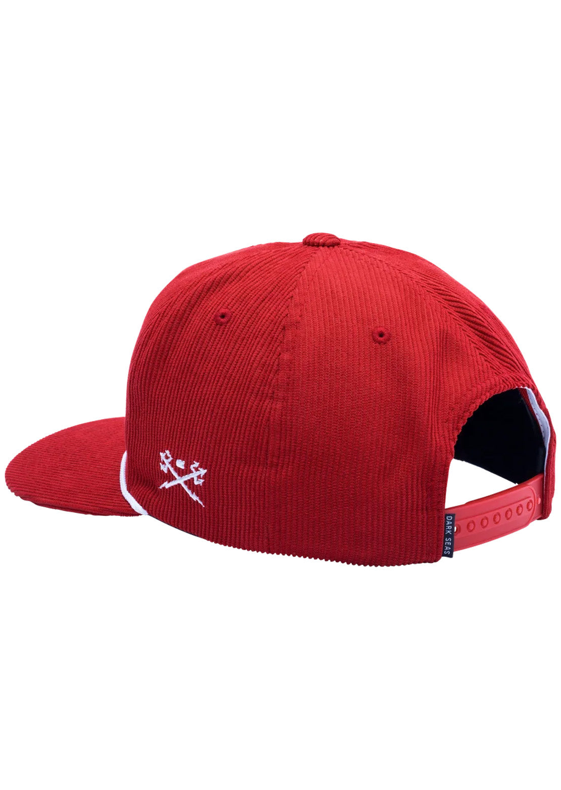 Dark Seas Men's Catalina Snapback Cap Red