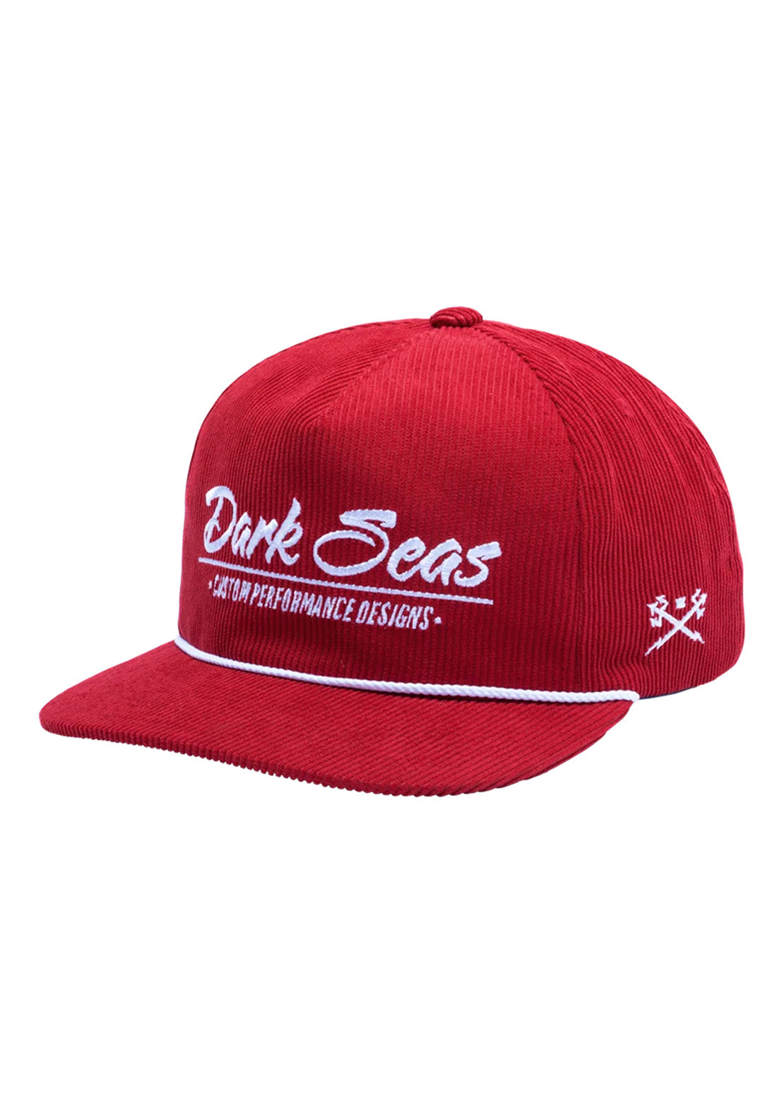 Dark Seas Men's Catalina Snapback Cap Red