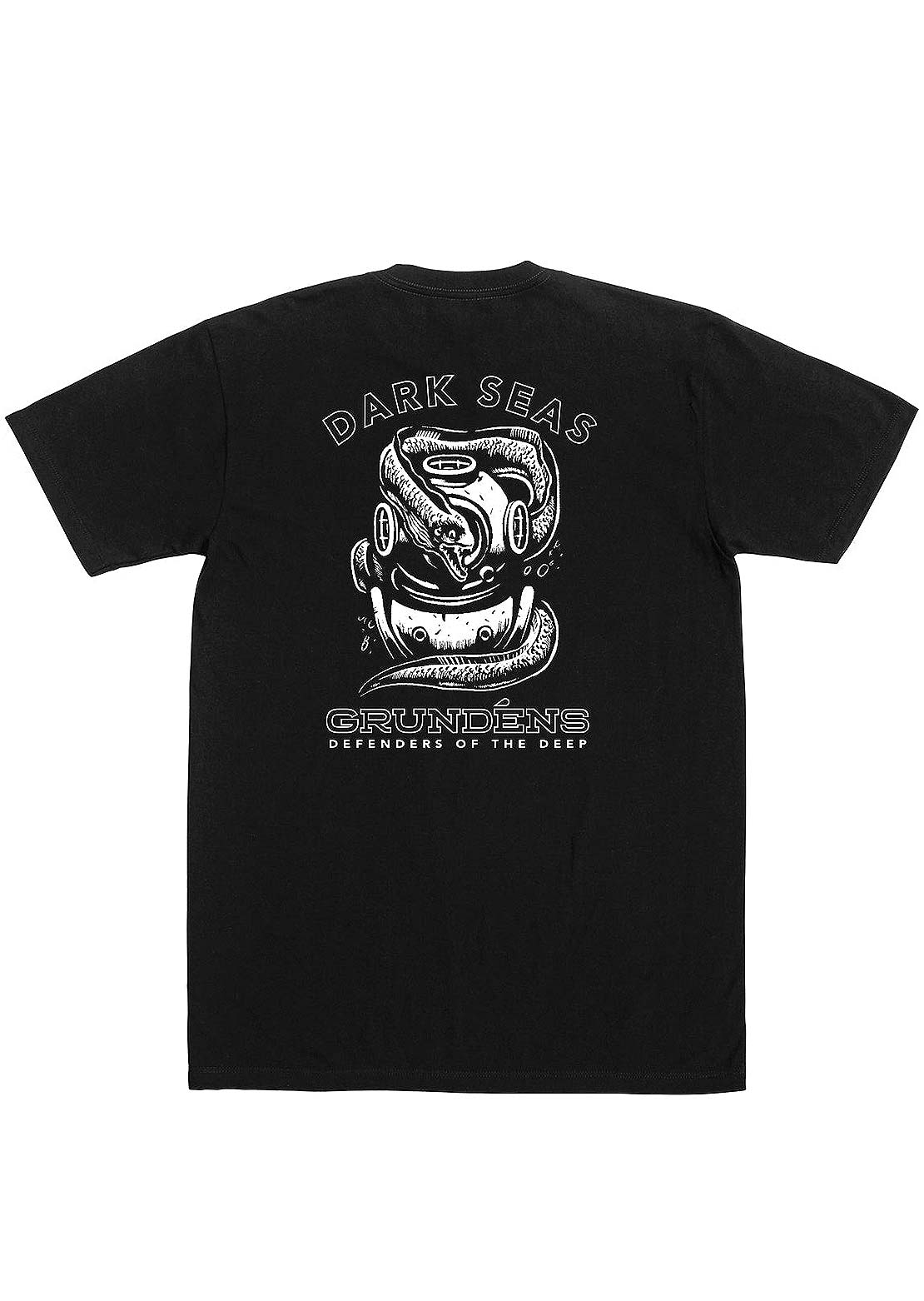 Dark Seas Men&#39;s Dsxgrundens Luminate T-Shirt Black