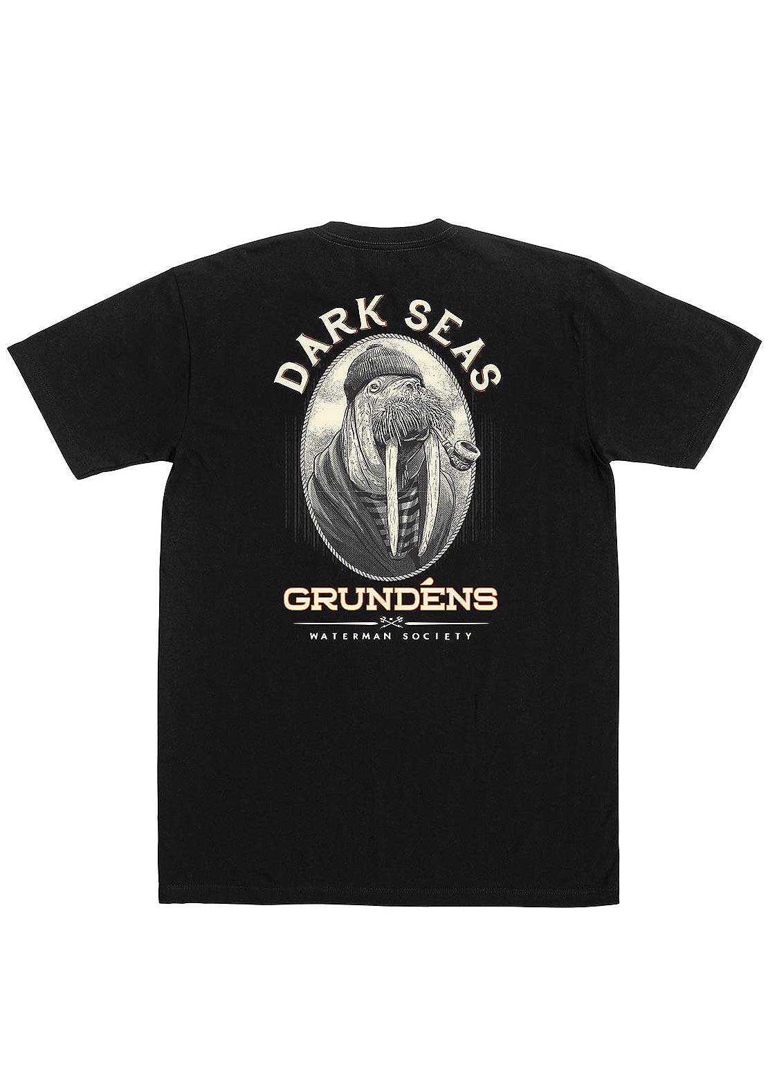 Dark Seas Men&#39;s Dsxgrundens Seaworthy T-Shirt Black