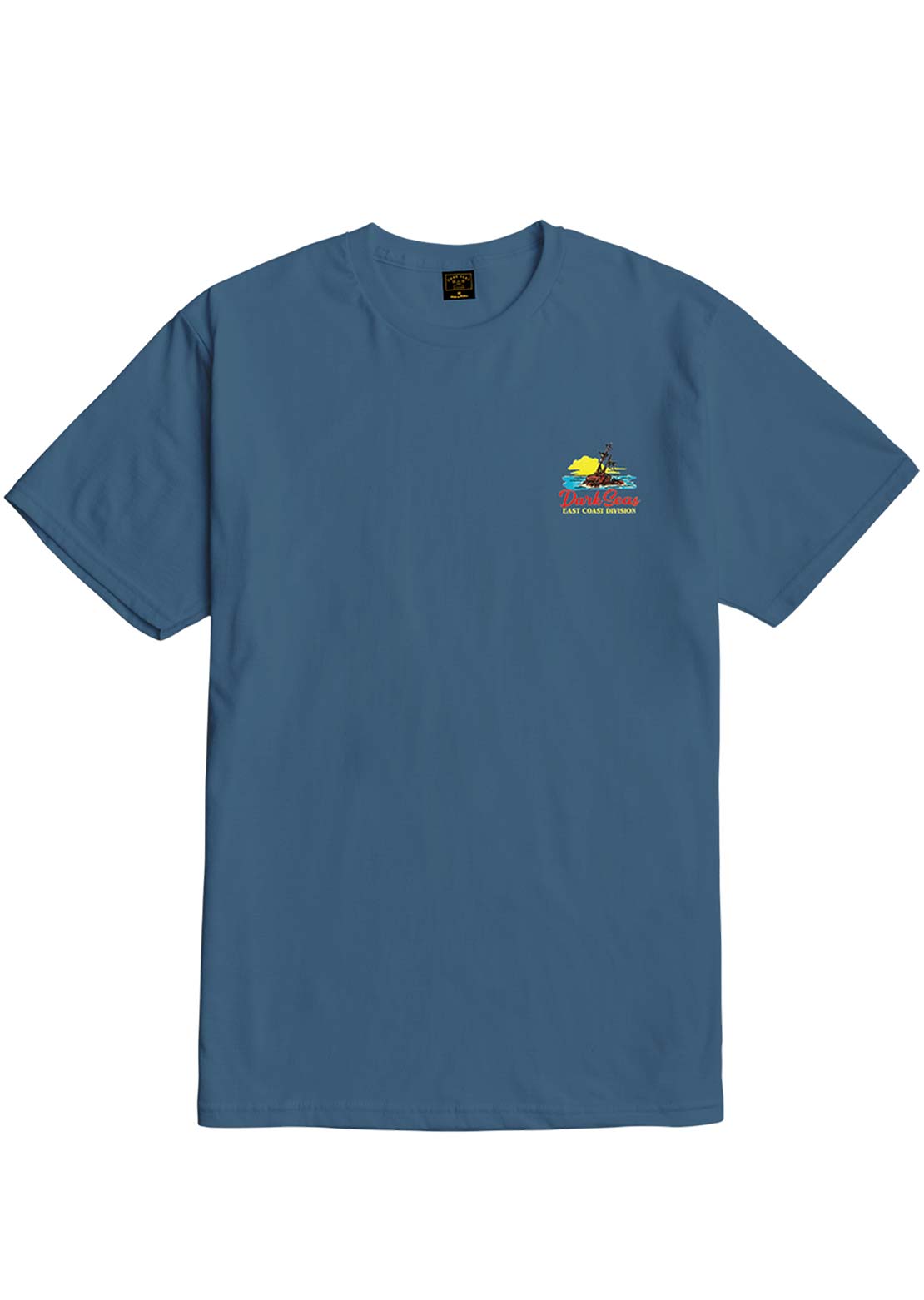 Dark Seas Men's East Coast Water Decal T-Shirt