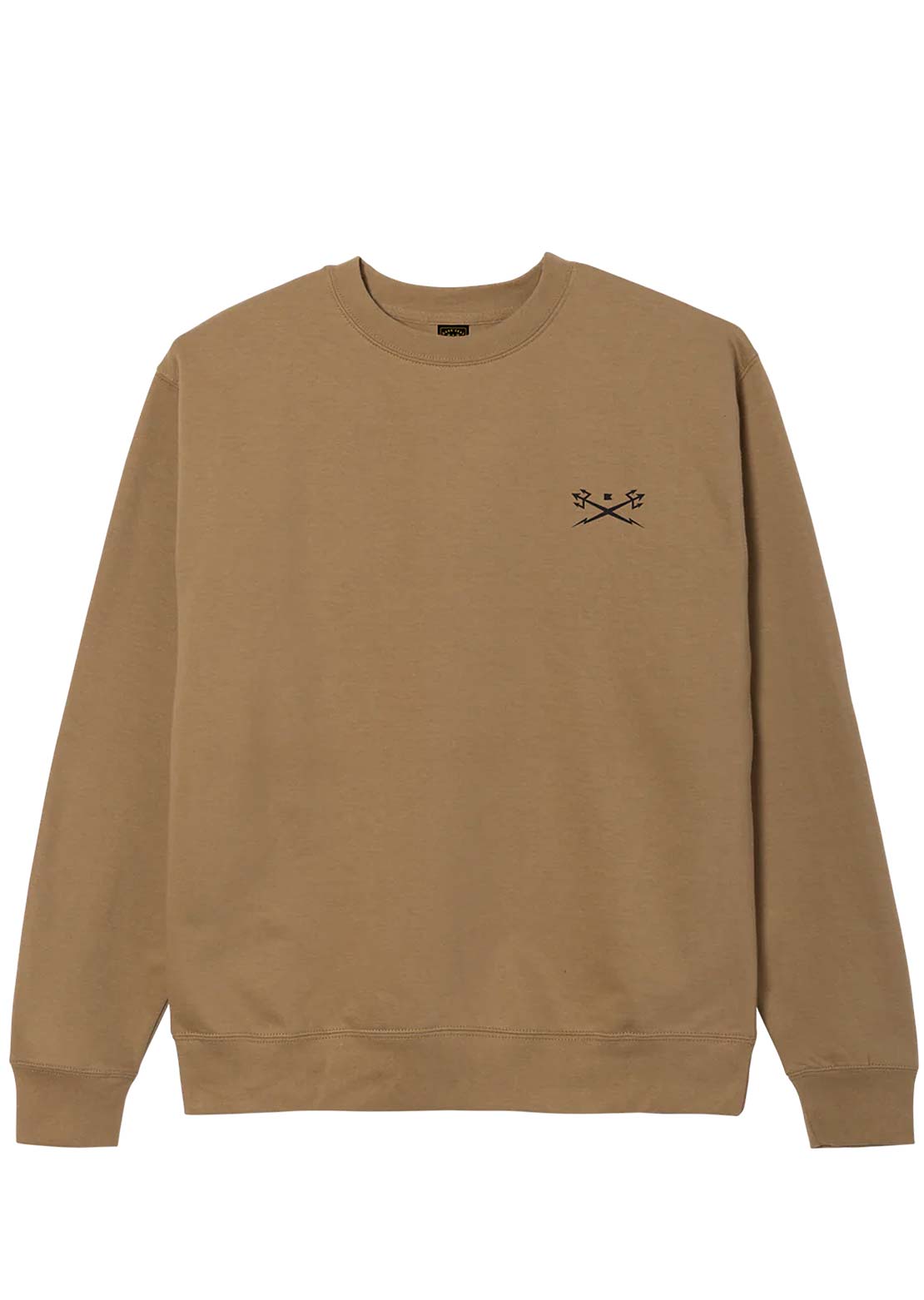 Dark Seas Men's Go-to V2 Crew Fleece Sandstone