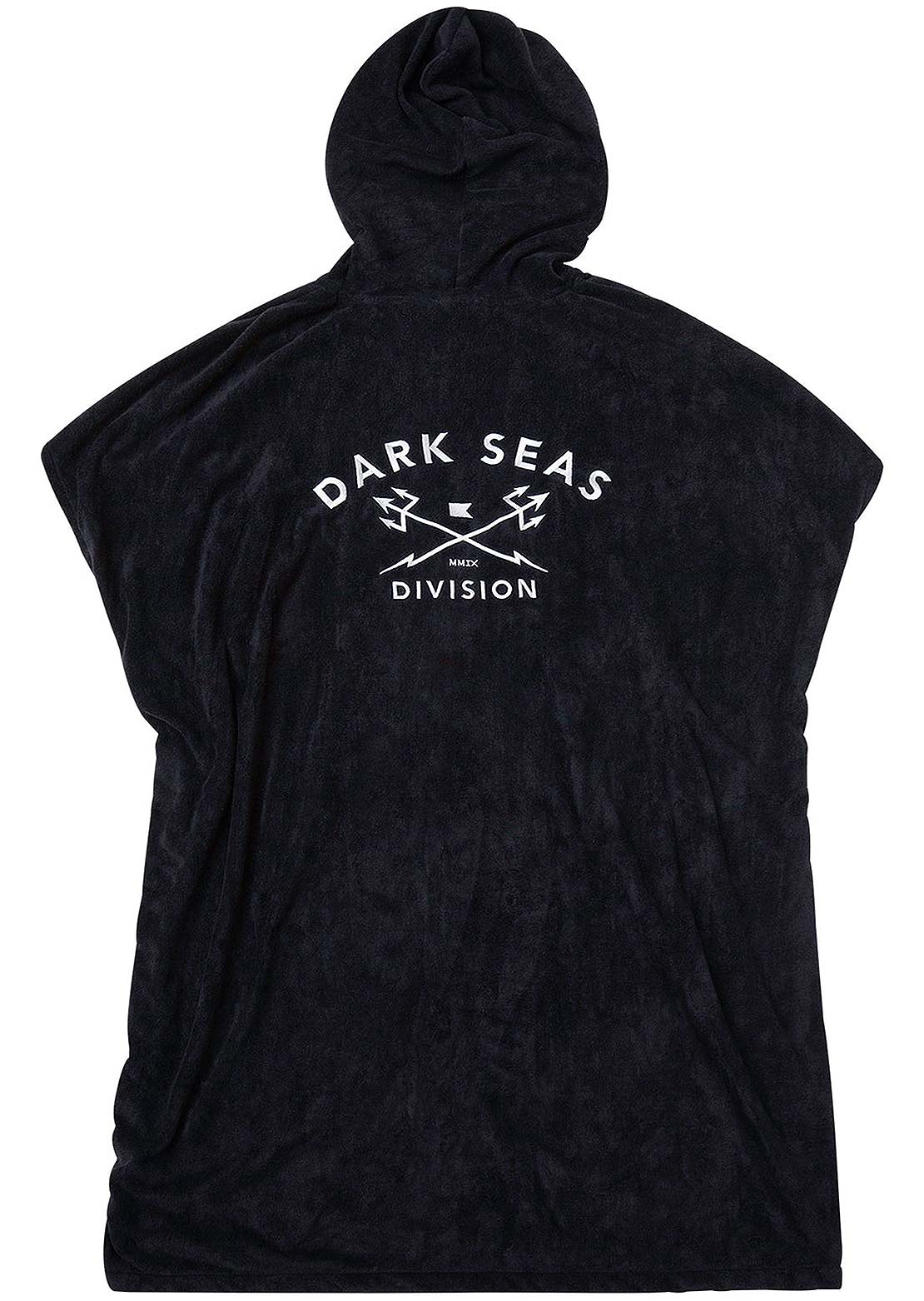 Dark Seas Men&#39;s Hooded Towel Black