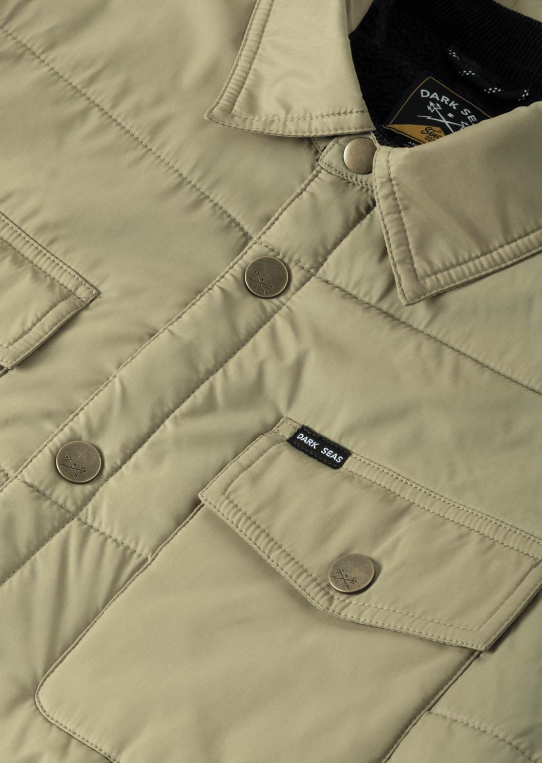 Dark Seas Men's Machinist Nylon Jacket