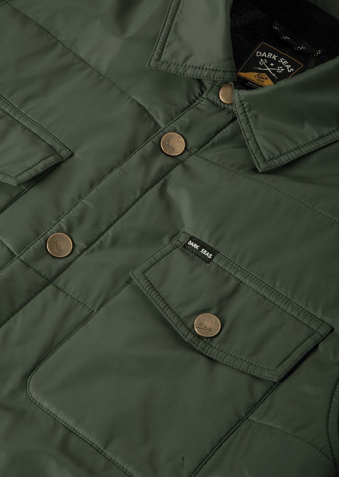 Dark Seas Men's Machinist Nylon Jacket