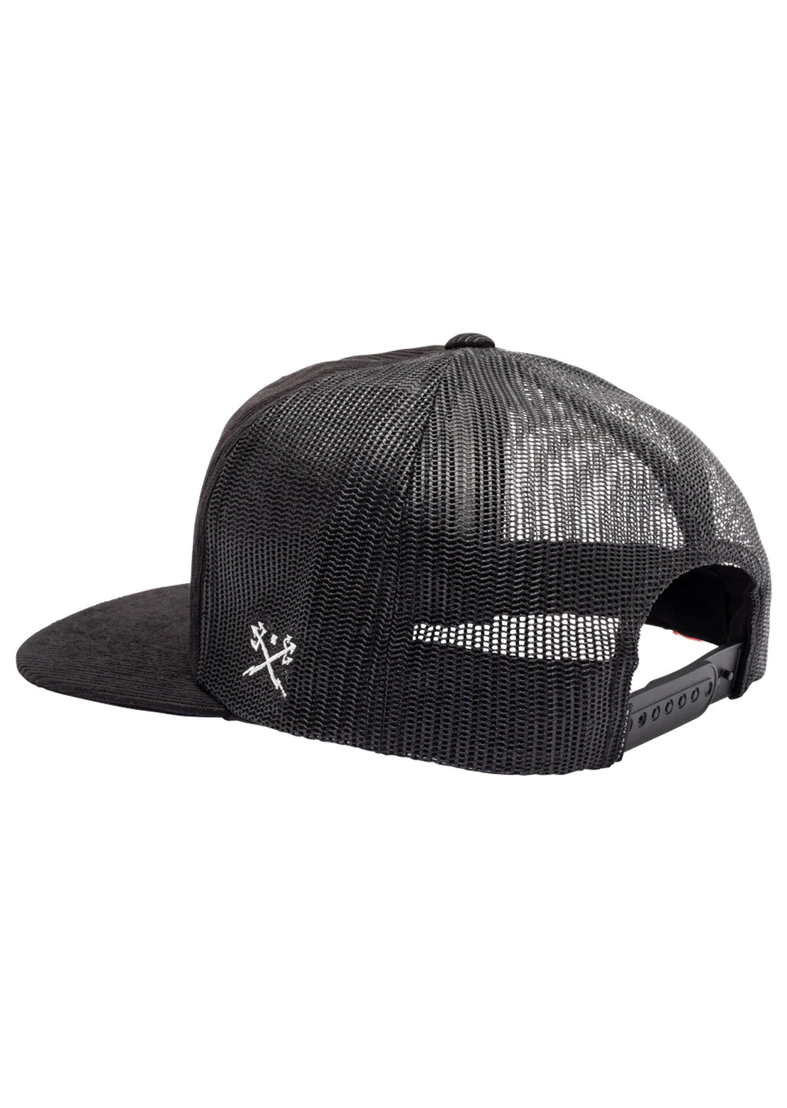 Dark Seas Men's Metal Trucker Cap Black