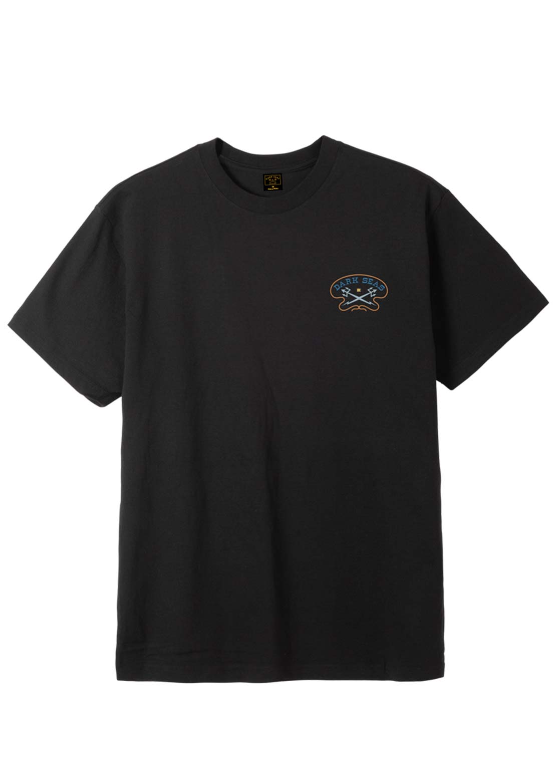 Dark Seas Men's Ride 'Em Wet Blended T-Shirt Heather Black