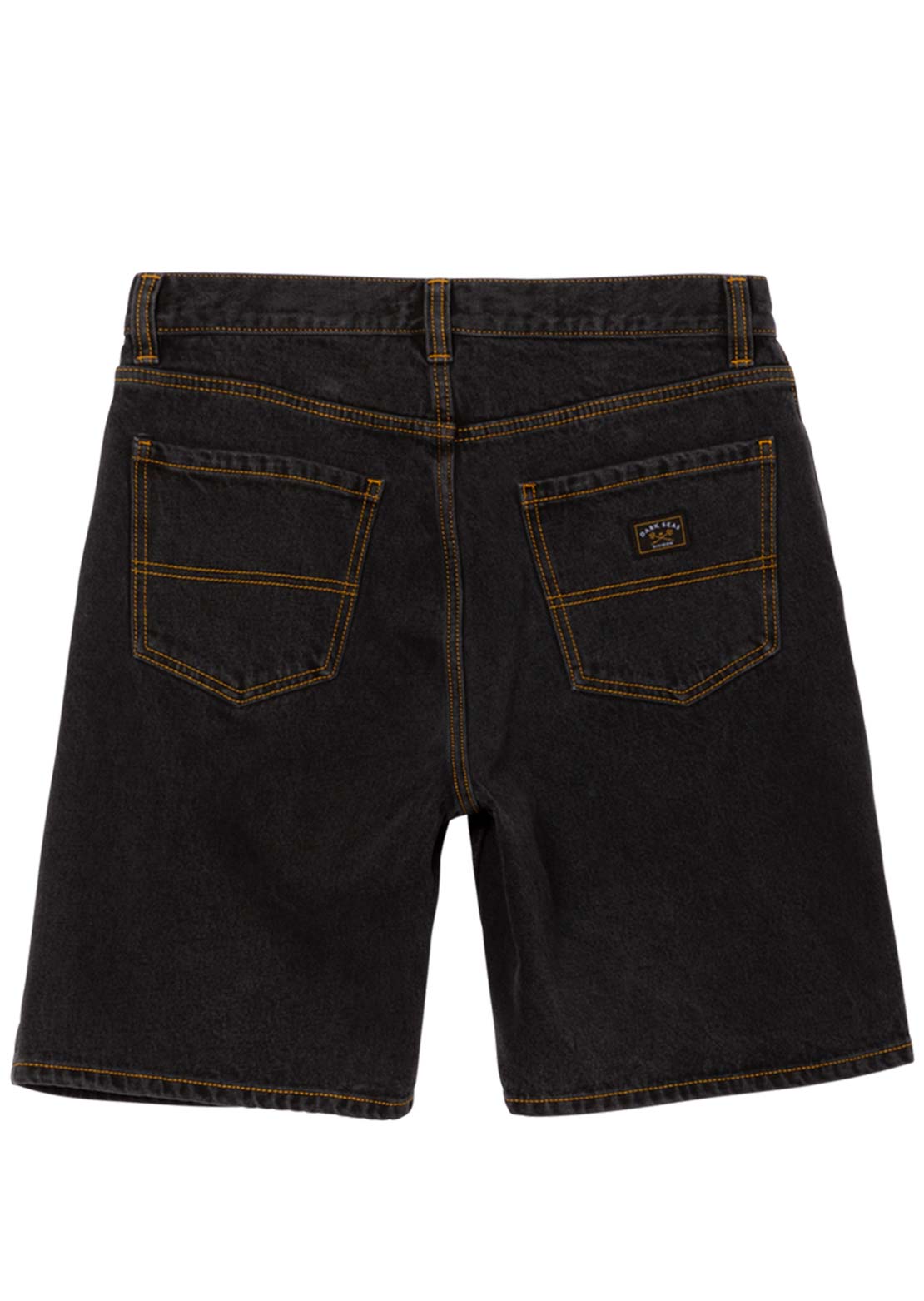 Dark Seas Men's Silverado Denim Shorts Faded Black
