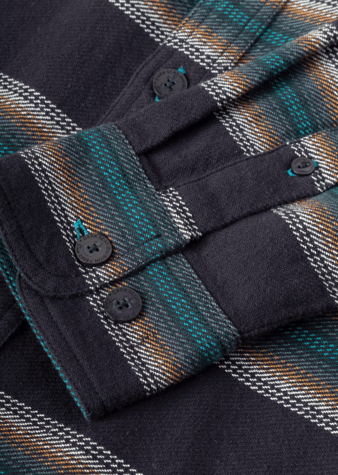Dark Seas Men's Summit Long Sleeve Button Up Shirt Navy