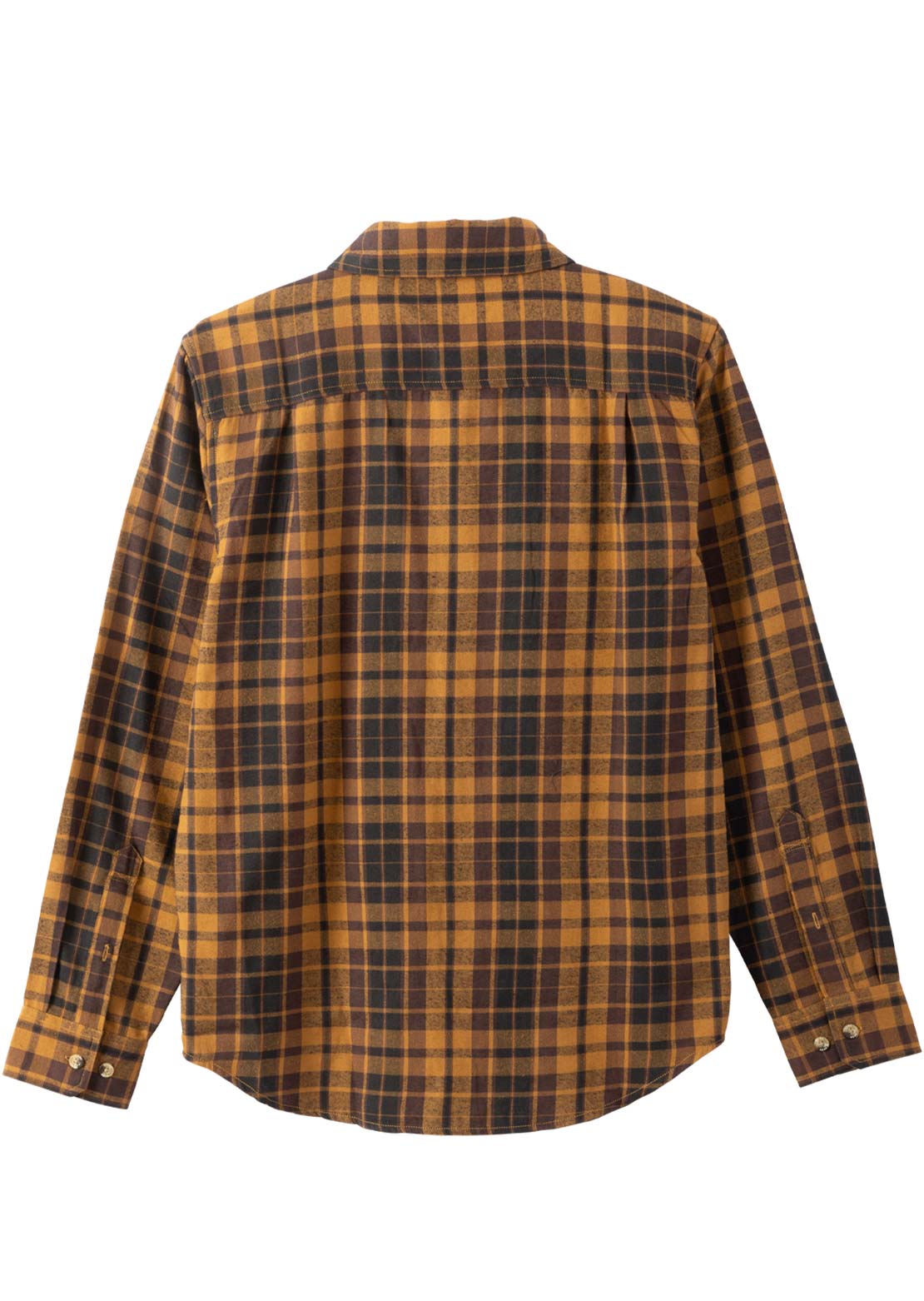 Dark Seas Men's Tanglewood Woven Button Up Shirt Black/Brown