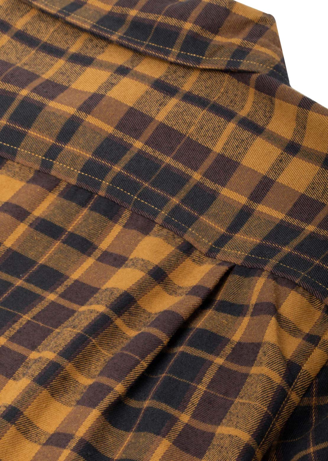 Dark Seas Men's Tanglewood Woven Button Up Shirt Black/Brown