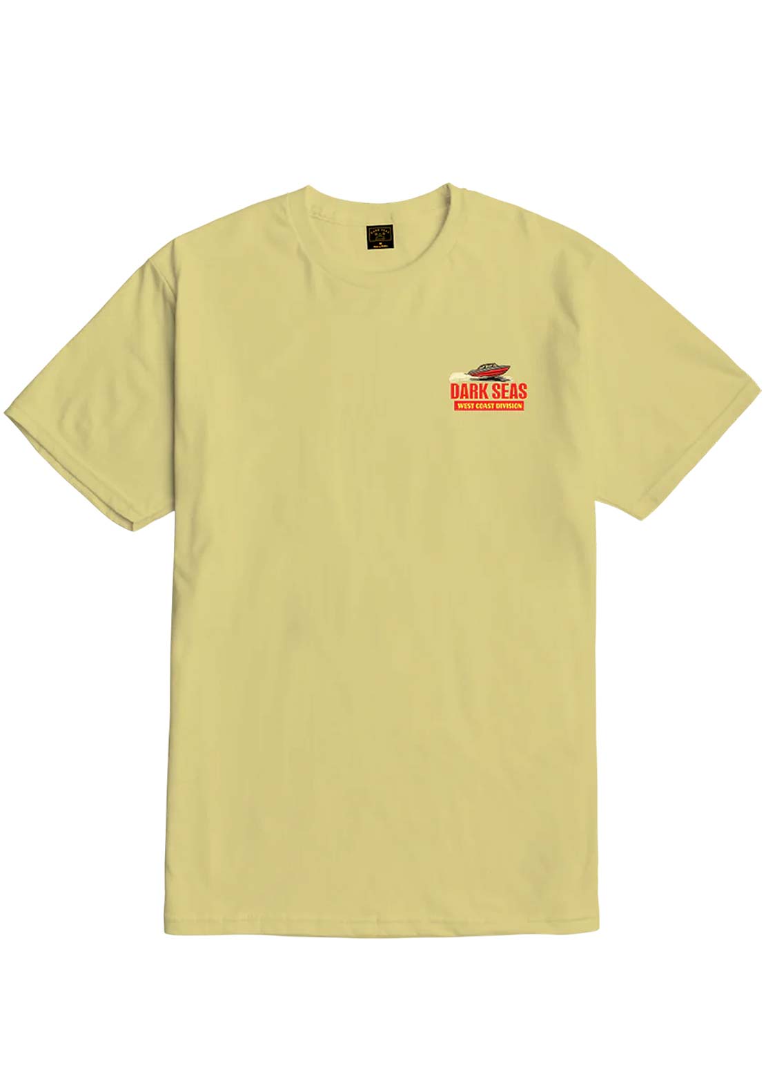 Dark Seas Men's West Coast Water Decal T-Shirt