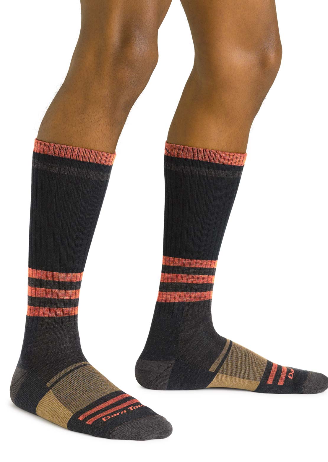 Darn Tough Men&#39;s Spur Boot Lightweight With Cushion Socks Hickory