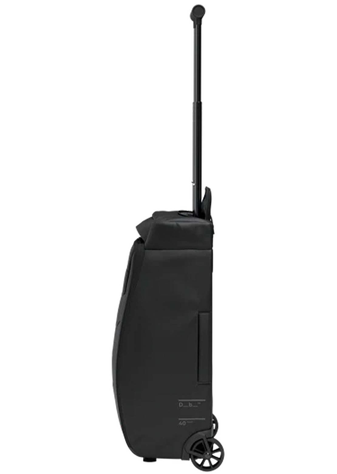 DB Journey Unisex Hugger Carry-On 40L Roller Bag Black Out