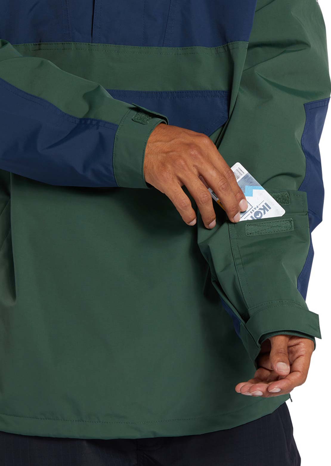 DC Men&#39;s 43 Anorak Jacket Dress Blues